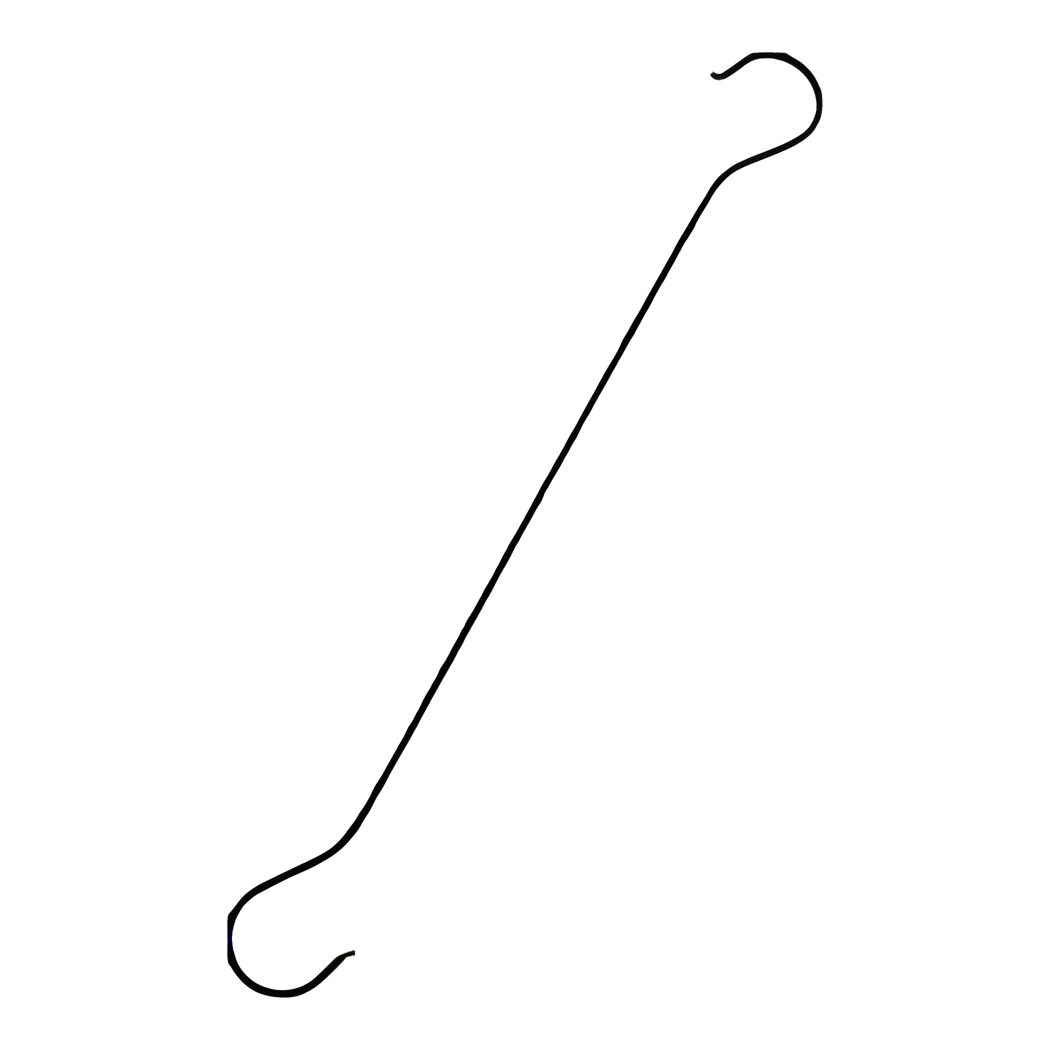Hookery Metal S-Hook Extension