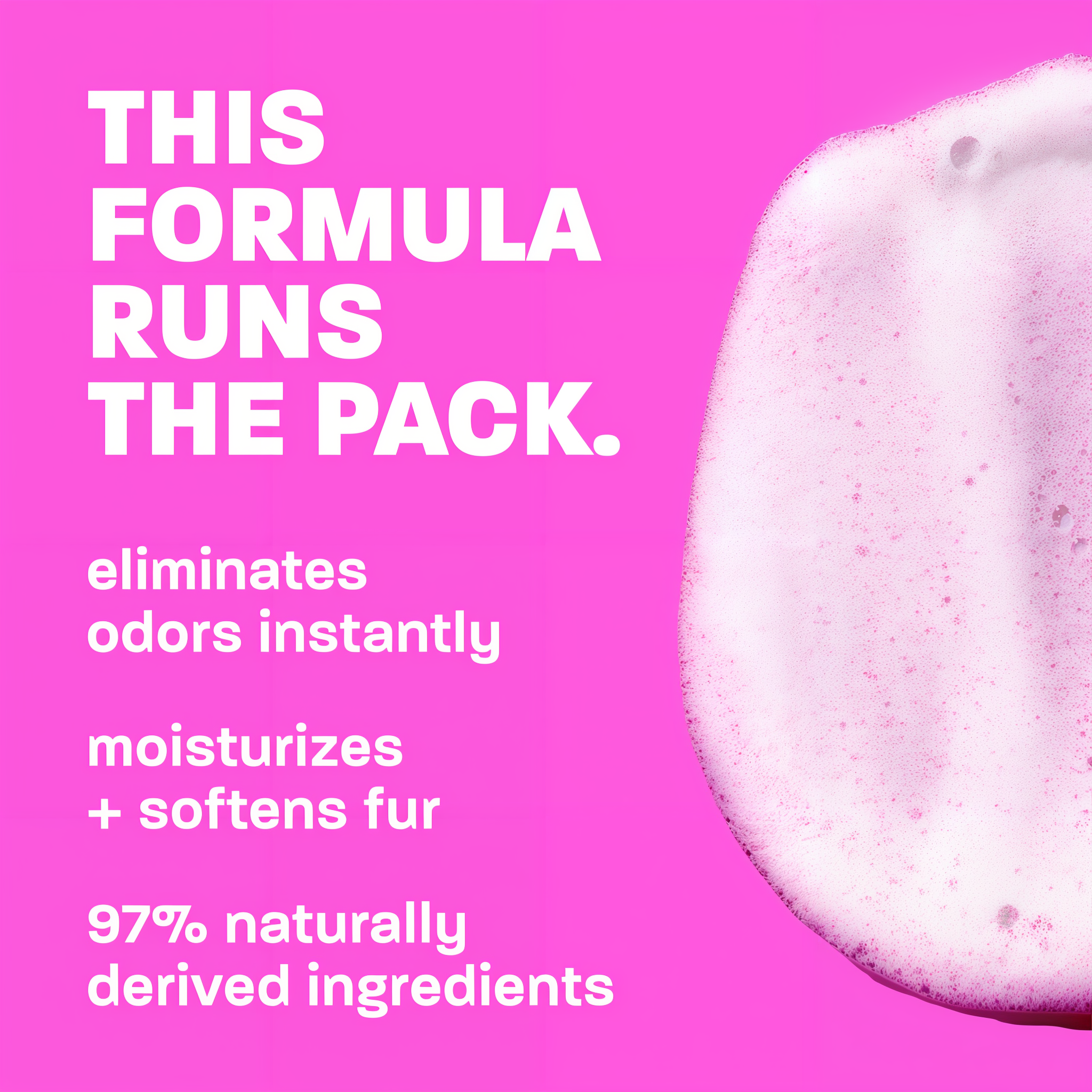 This formula runs the pack.