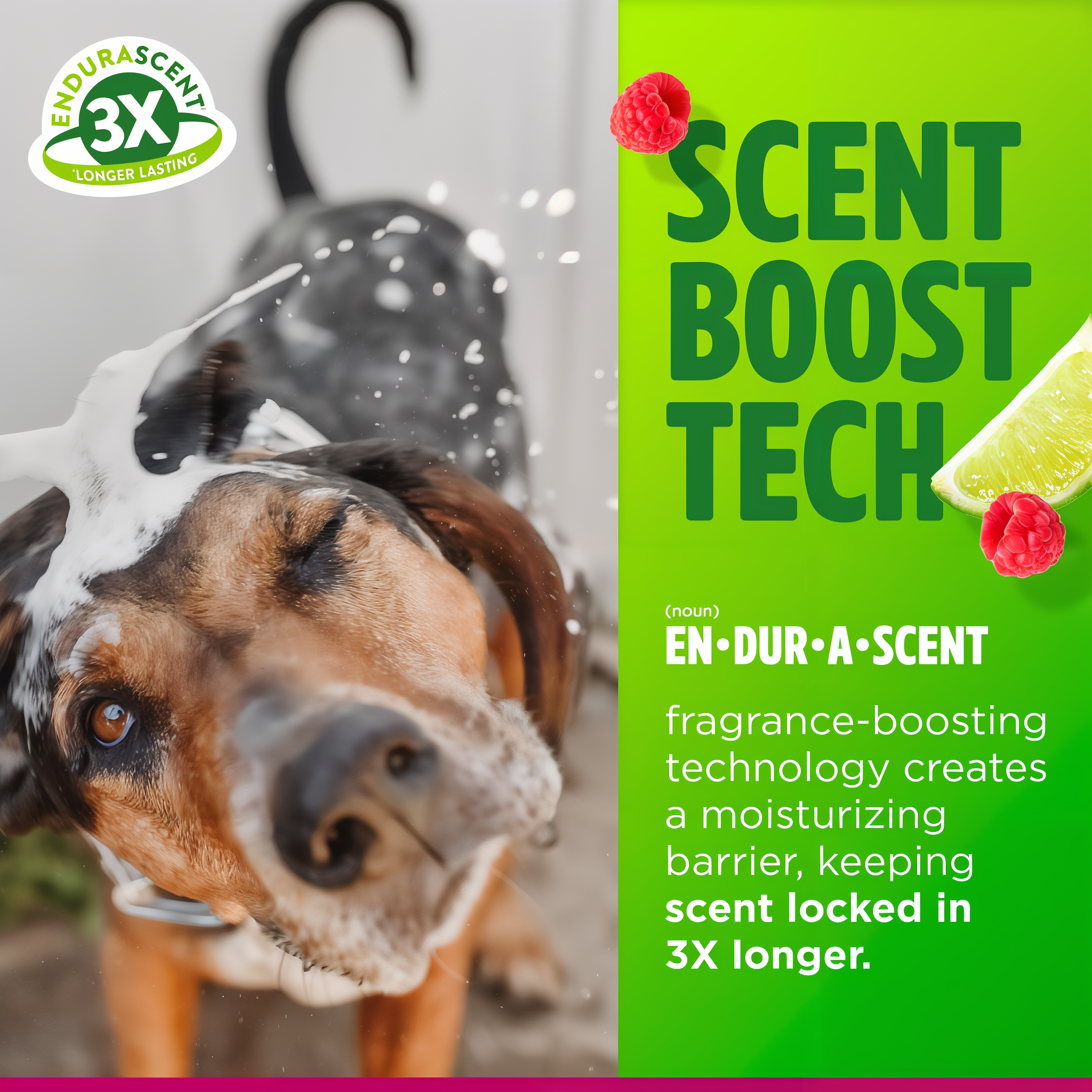 EnduraScent scent boost technology keeps scent locked in 3X longer