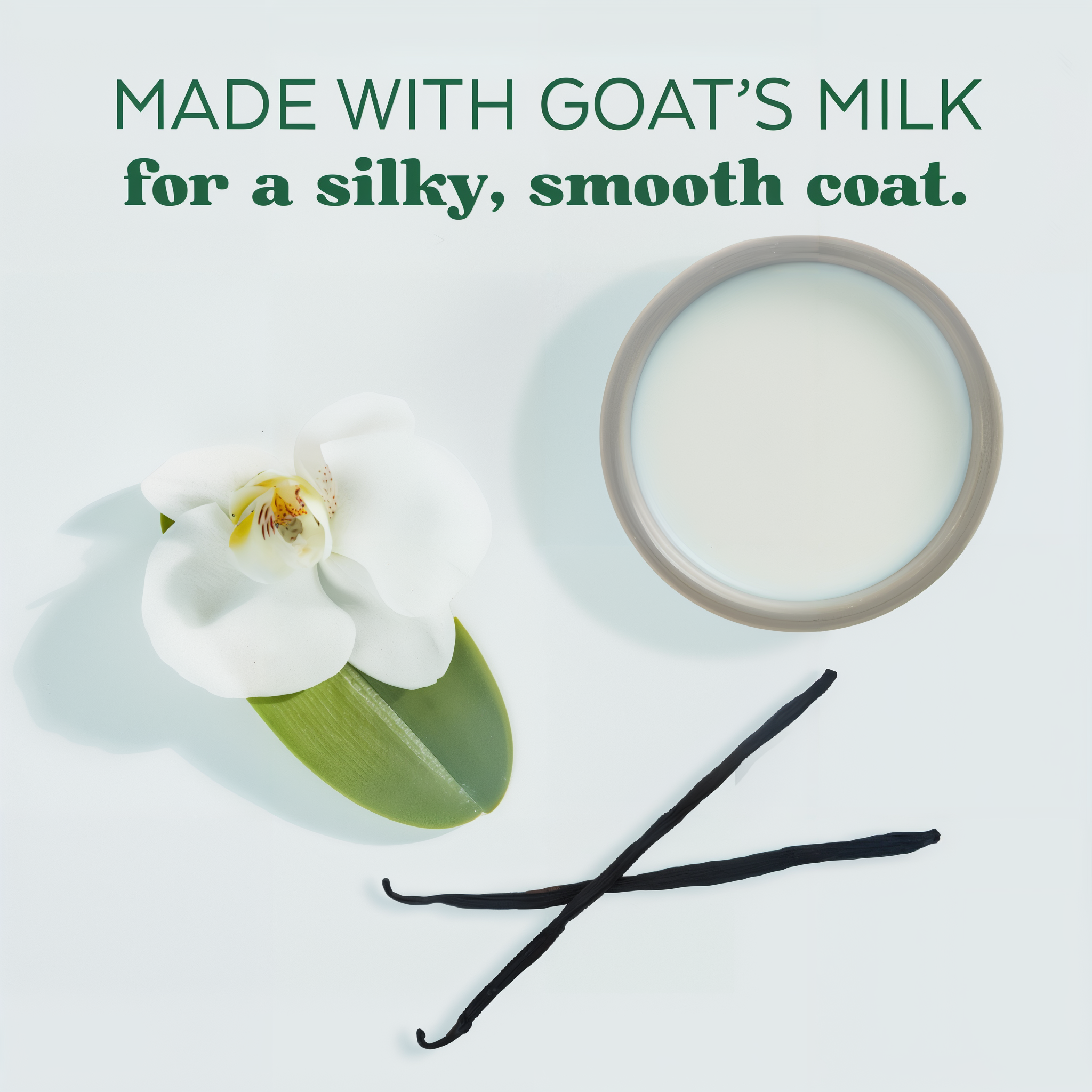 TropiClean Goat's Milk Shampoo free from sulfates parabens phthalates dyes and soaps