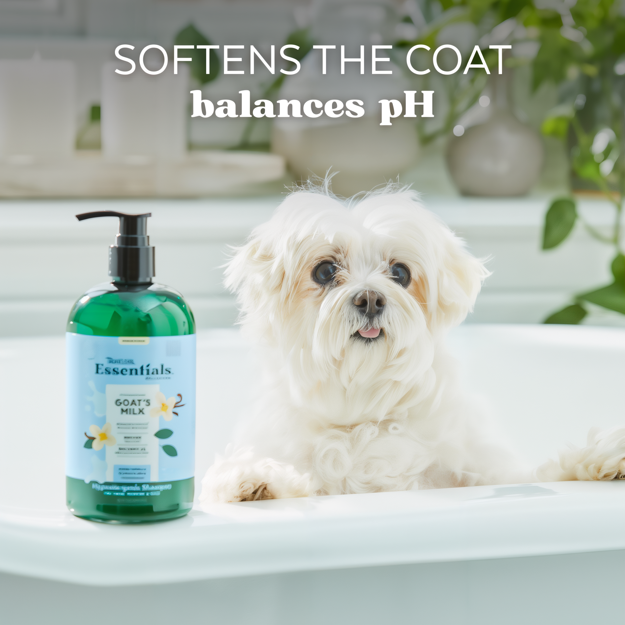Made with goat's milk for a silky smooth coat panel