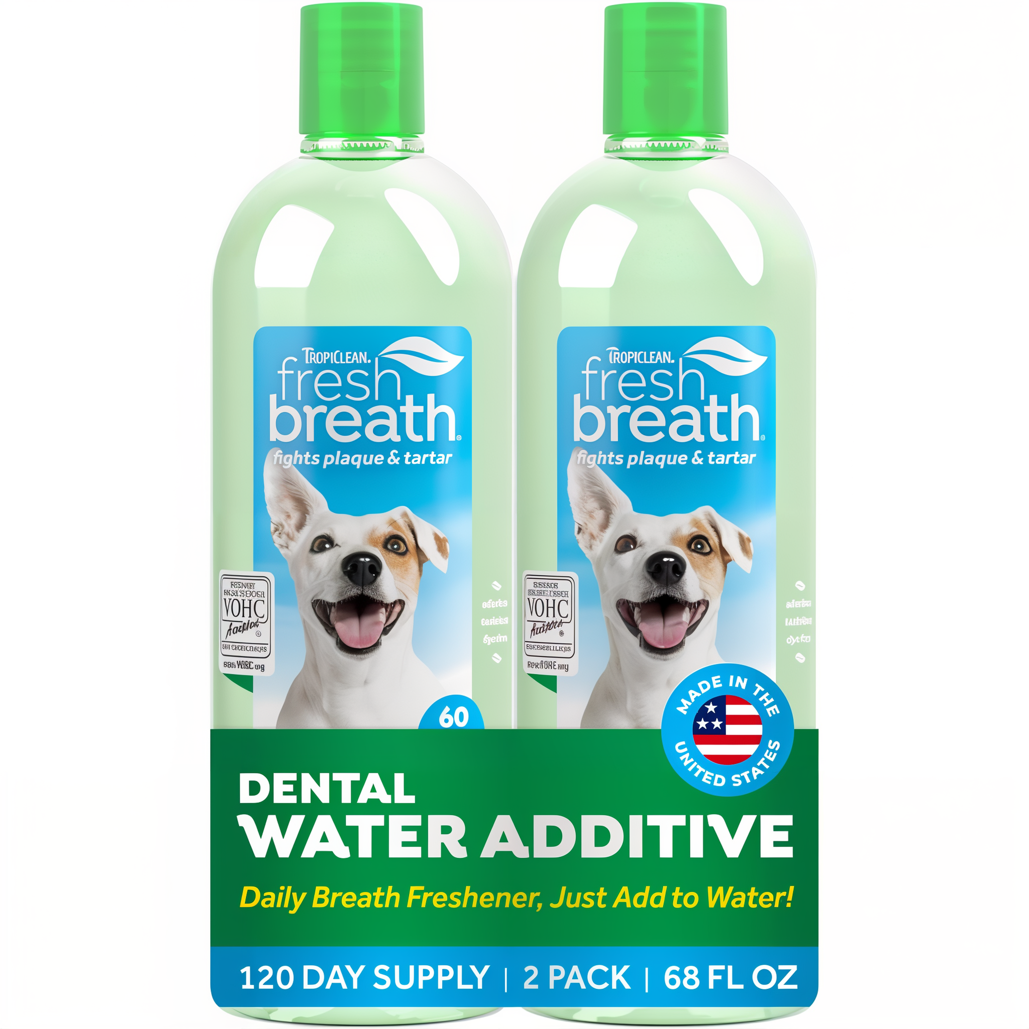 TropiClean Fresh Breath Oral Care Water Additive for Pets