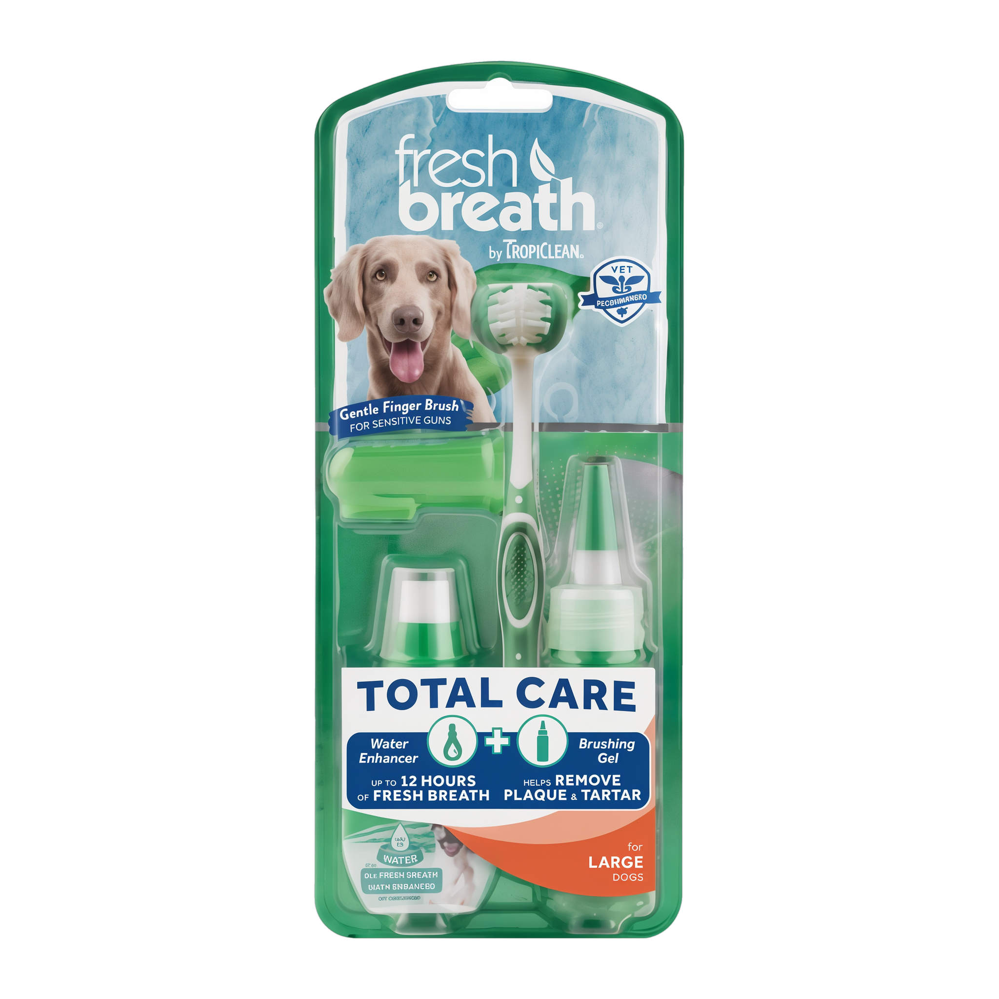 TropiClean Fresh Breath Total Care Kit for Large Dogs