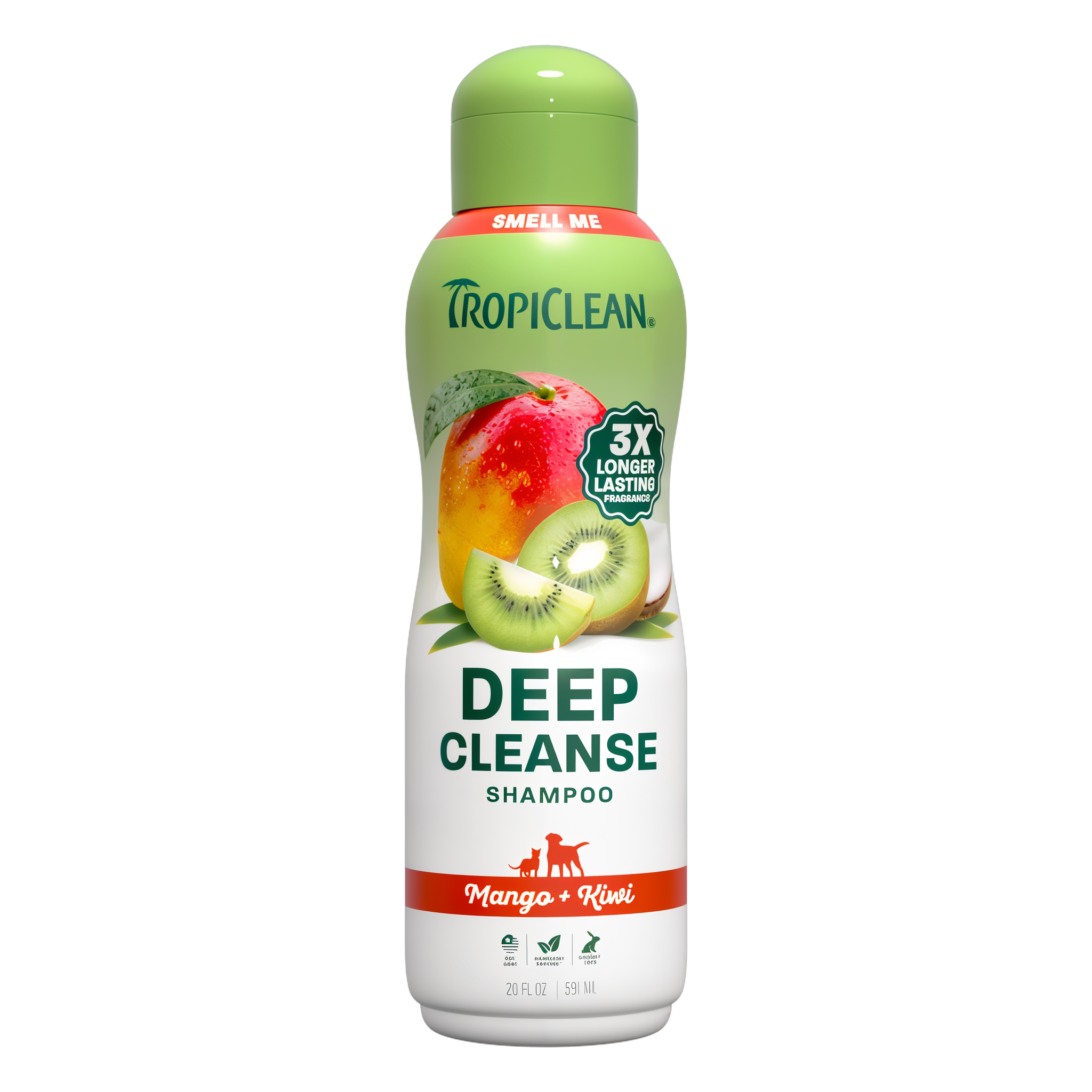 TropiClean mango shampoo bottle front