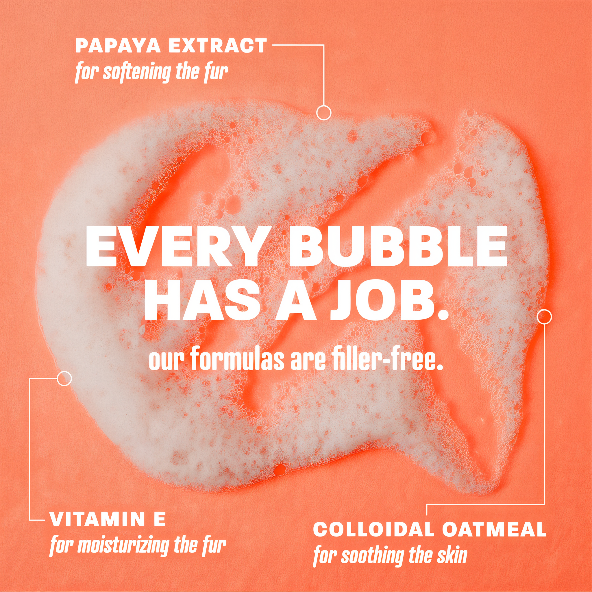 Every bubble has a job.