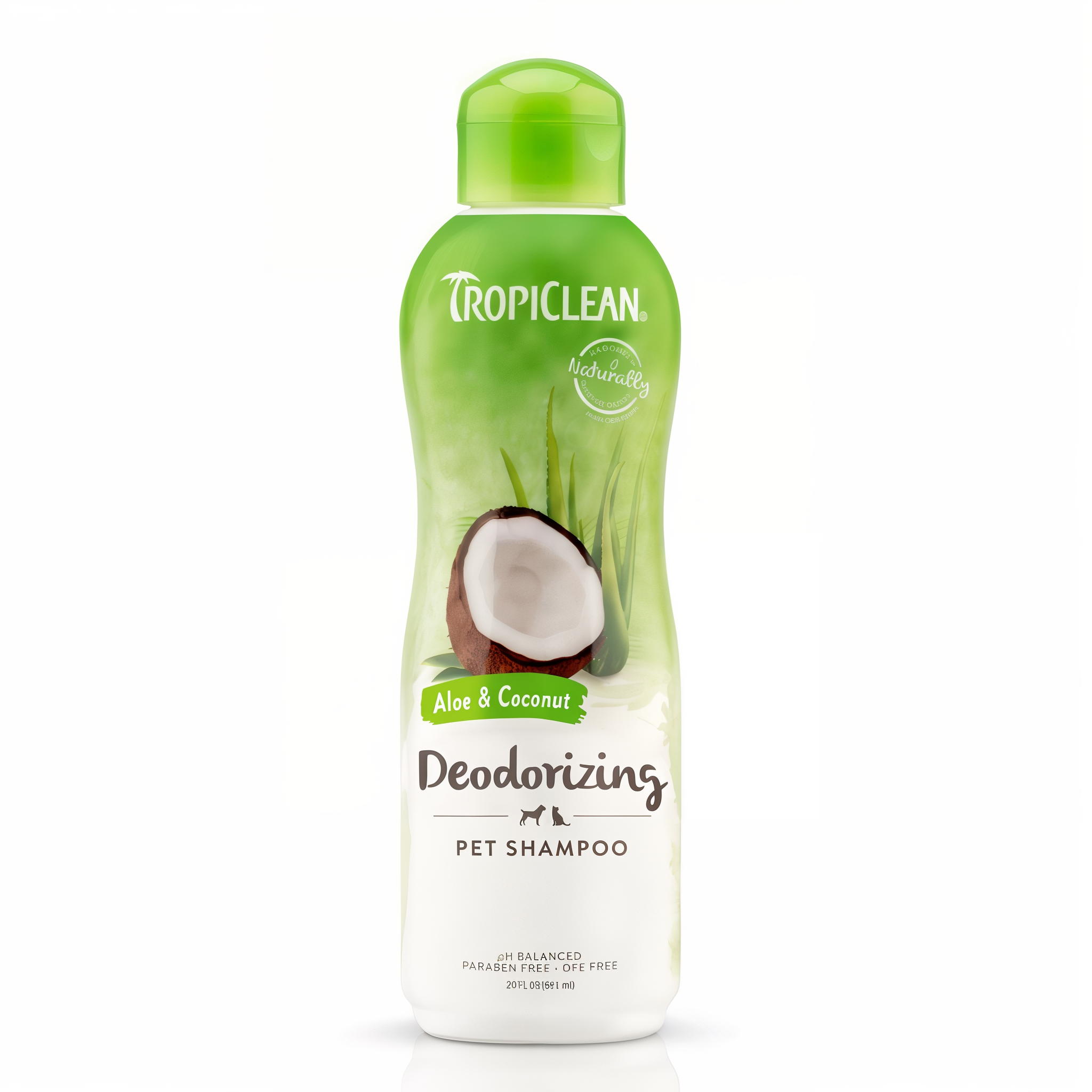 TropiClean Aloe & Coconut Deodorizing Shampoo for Pets
