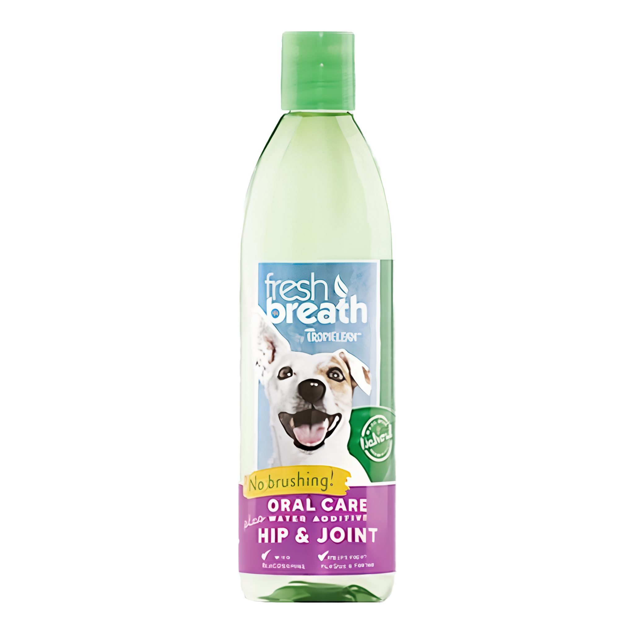 TropiClean Fresh Breath Oral Care Water Additive Plus Hip & Joint for Dogs