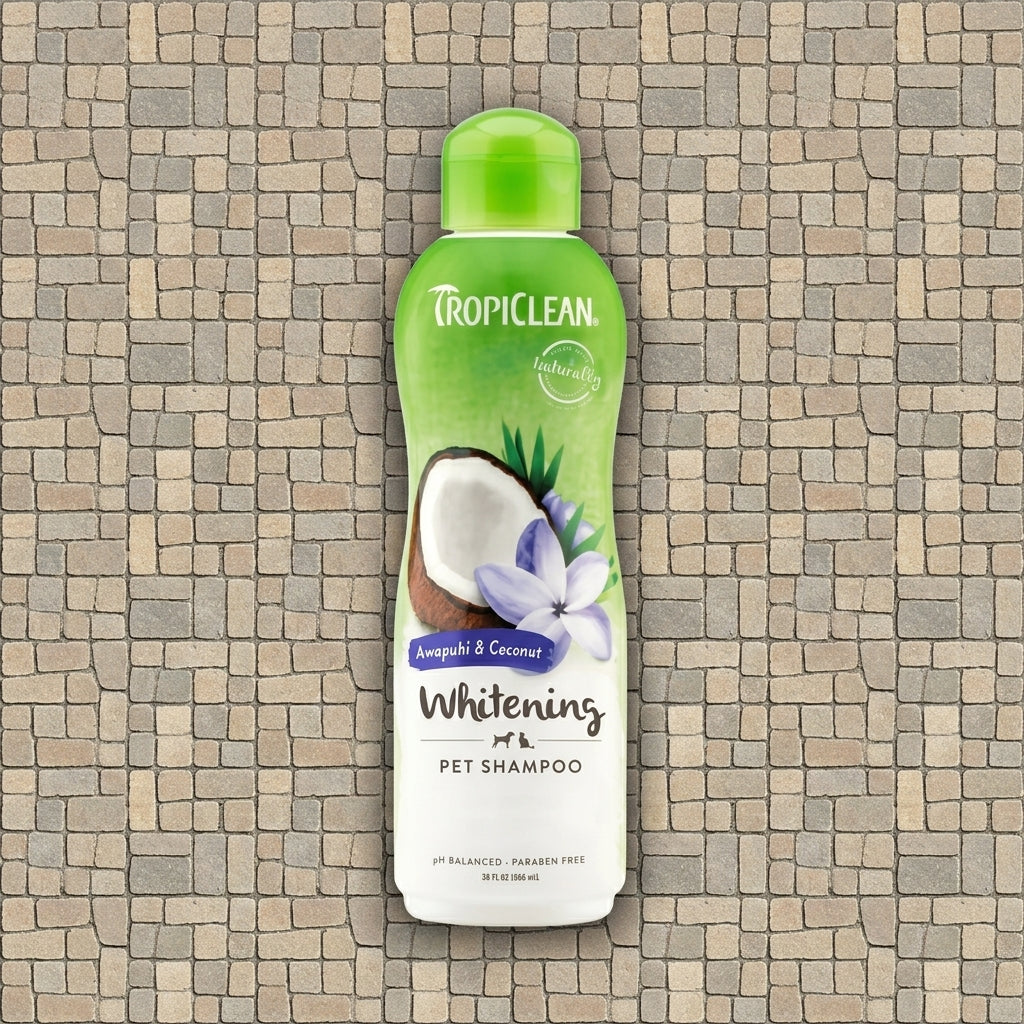 Tropiclean Natural Awapuhi White Coat Dog & Cat Shampoo