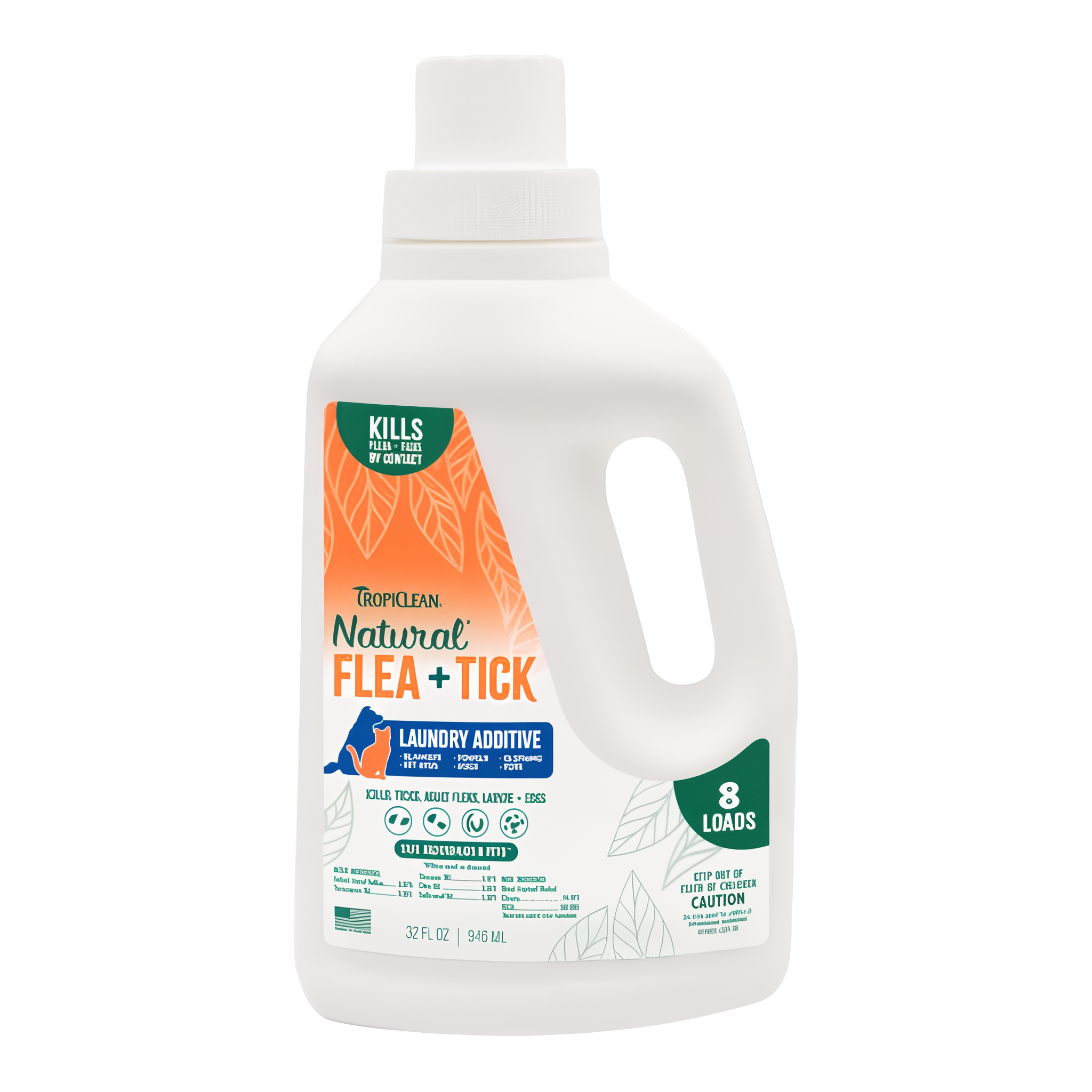 TropiClean Natural Flea + Tick Laundry Additive for Cats
