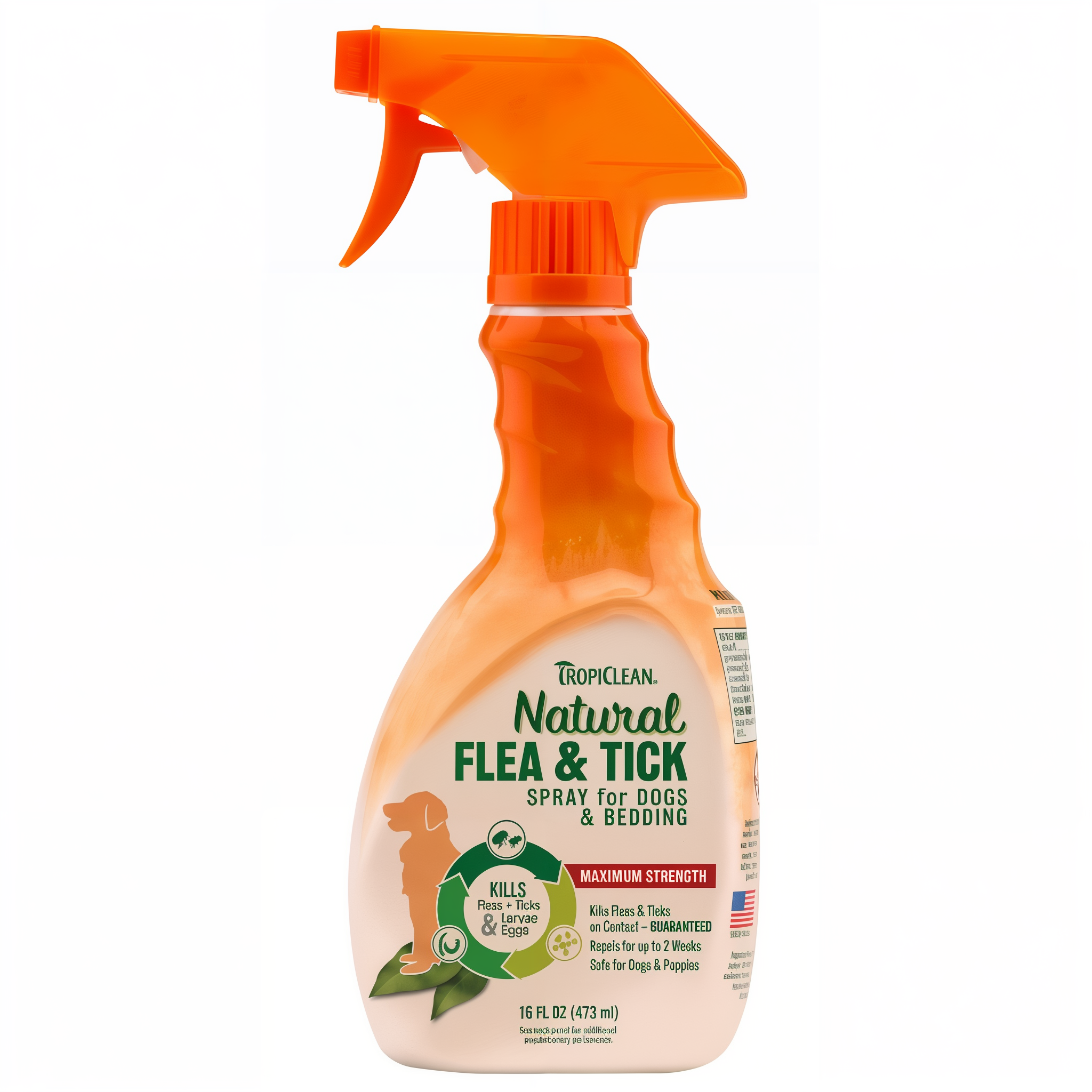 TropiClean Natural Flea & Tick Pet & Bedding Spray for Dogs