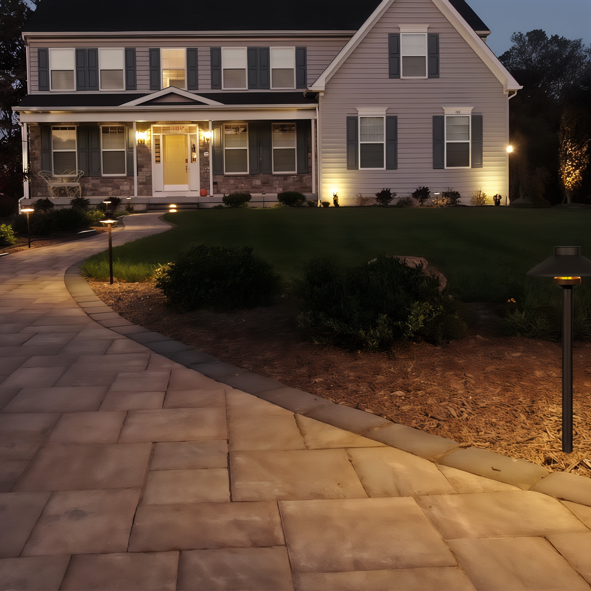 Tru-Scapes Traditional Path Light TS-B301 — outdoor walkway accent lighting
