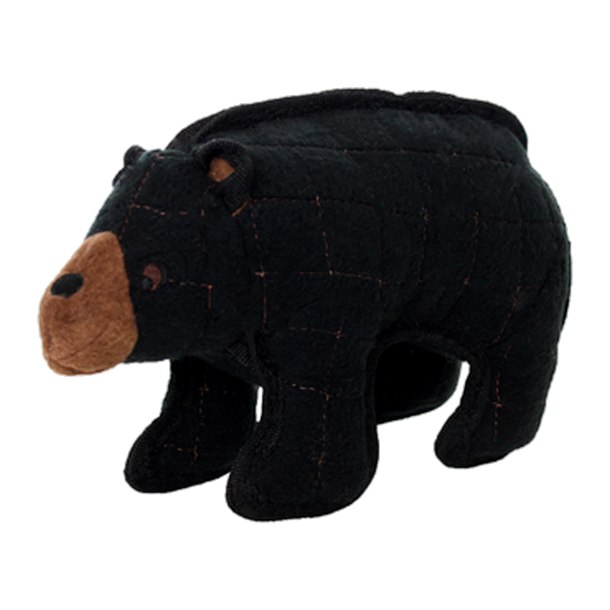 Tuffy Jr Zoo Bear Dog Toy front view