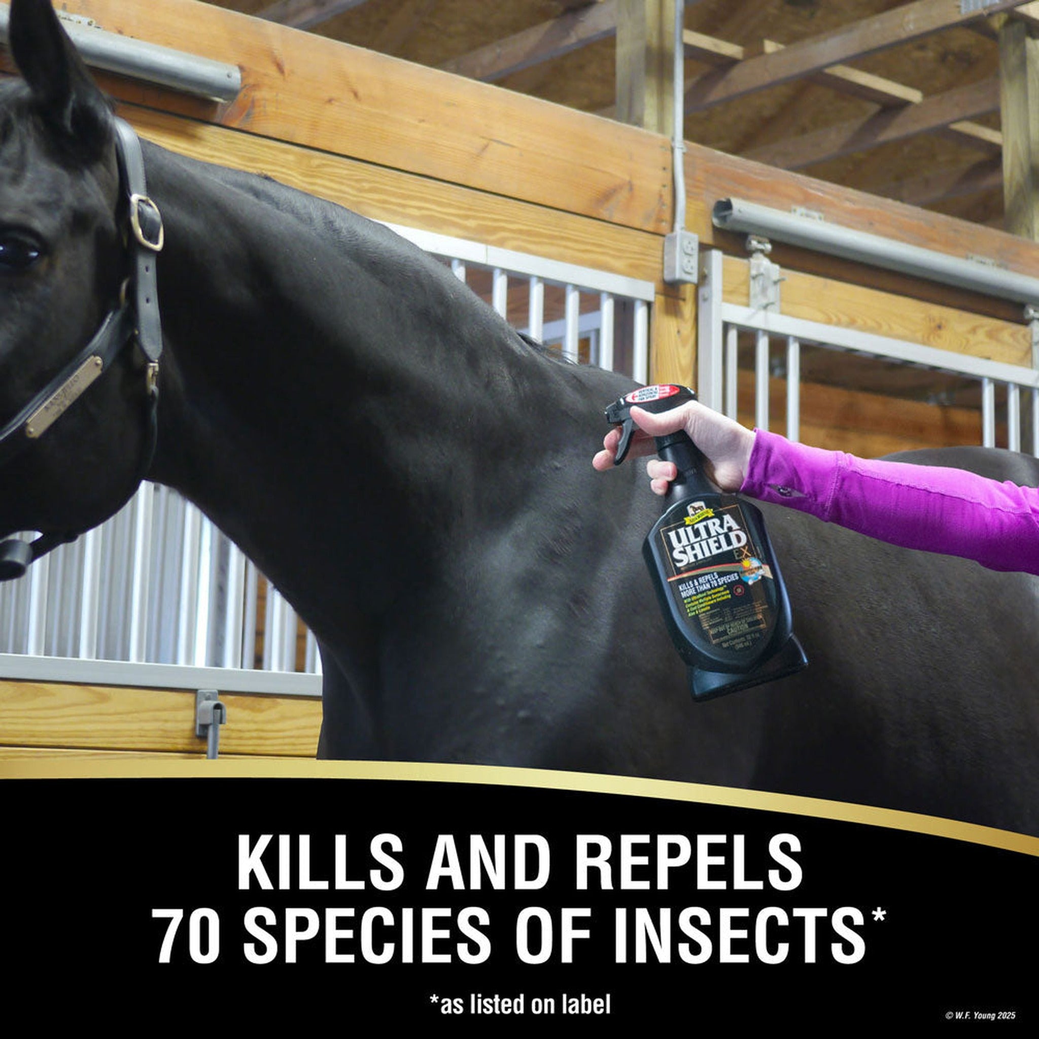 UltraShield EX insecticide and repellent, kills and repels 70 species of insects