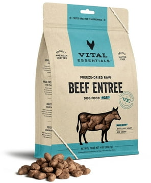 Vital Essentials Dog Freeze-Dried Nibs Beef