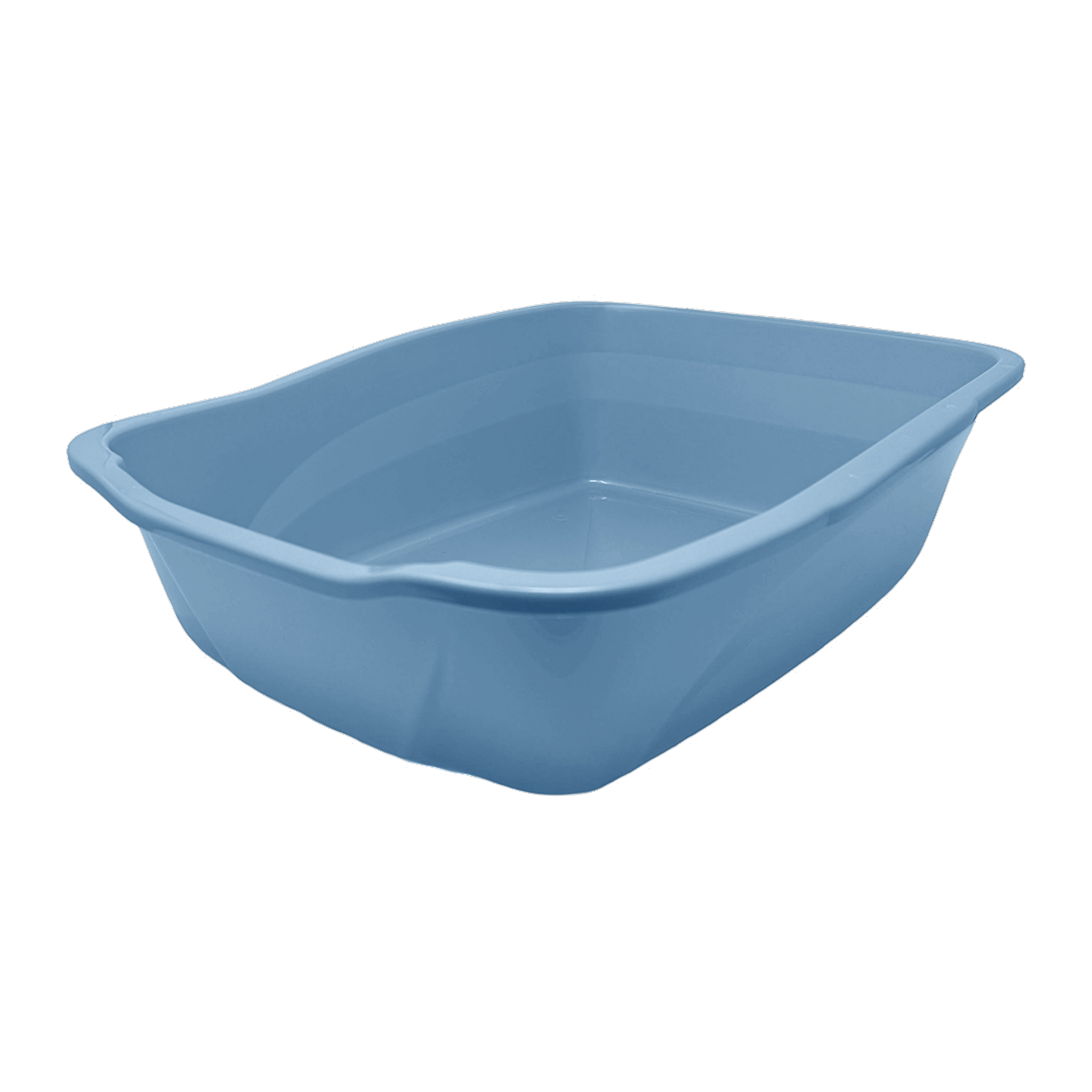 Van Ness Cat Litter Pan Large, angled view of the deep open litter tray