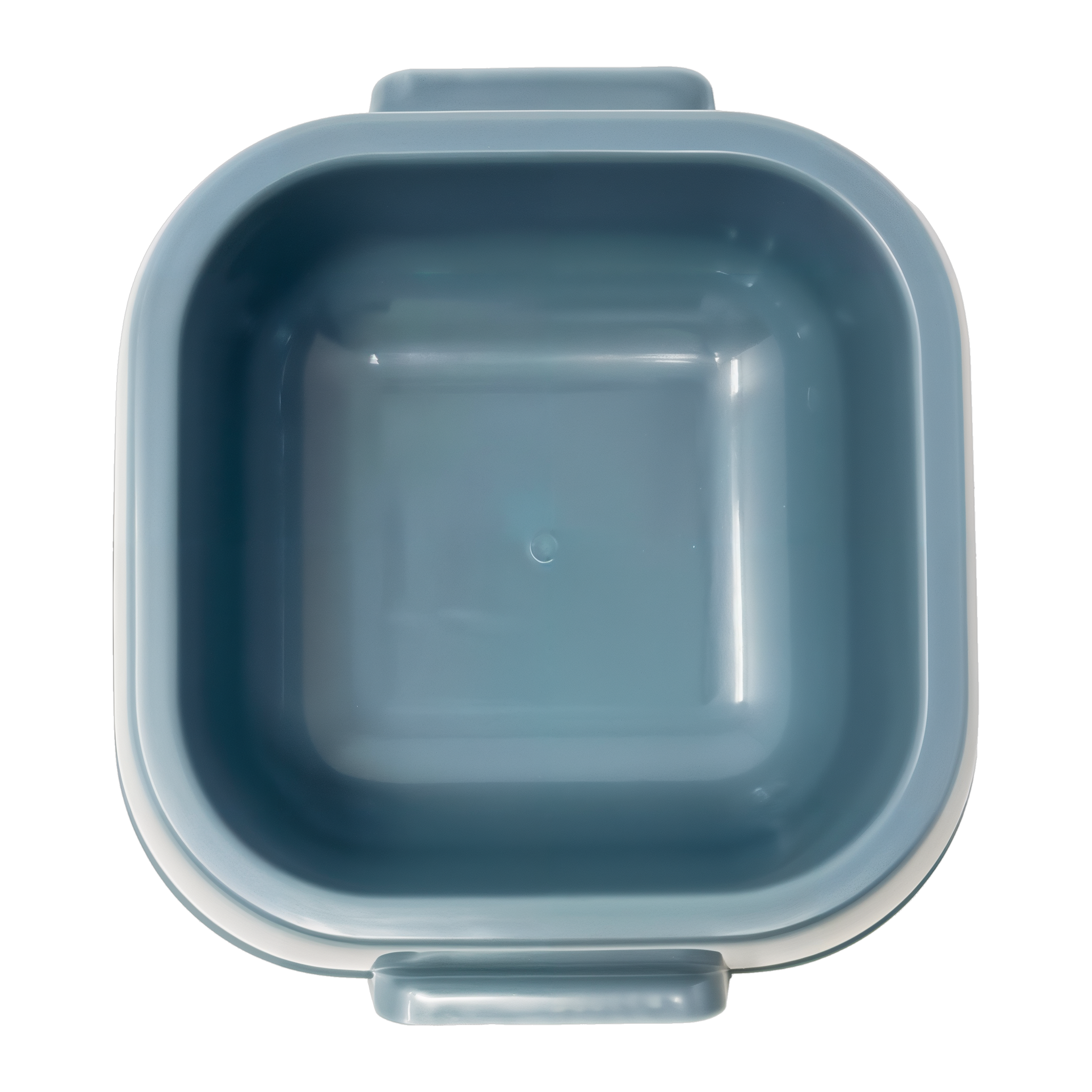 Van Ness Lightweight Plastic Pet Dish Extra-Value Jumbo 64 oz, top view of the wide bowl