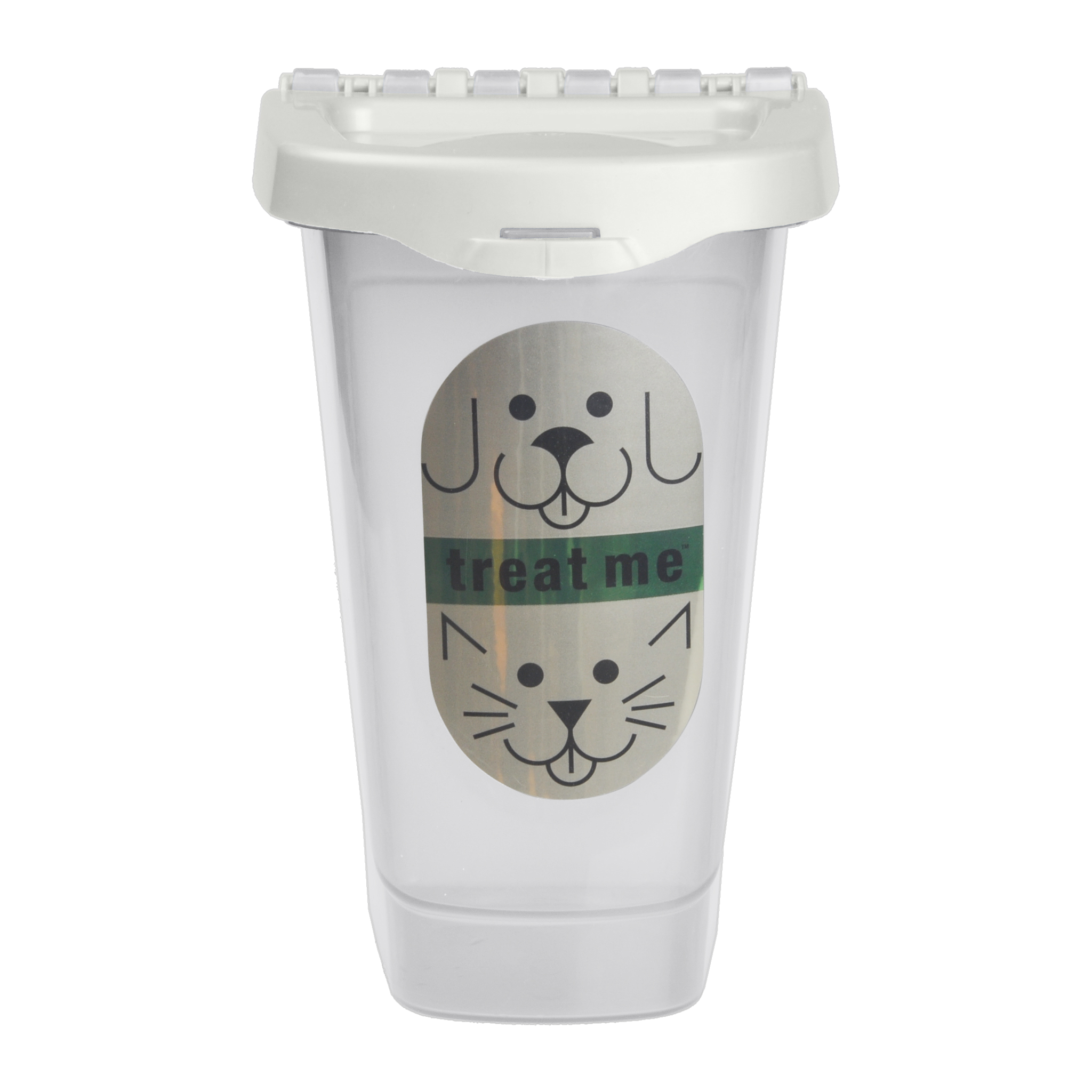 Van Ness Treat Me Pet Treat Container 2 lb, front view