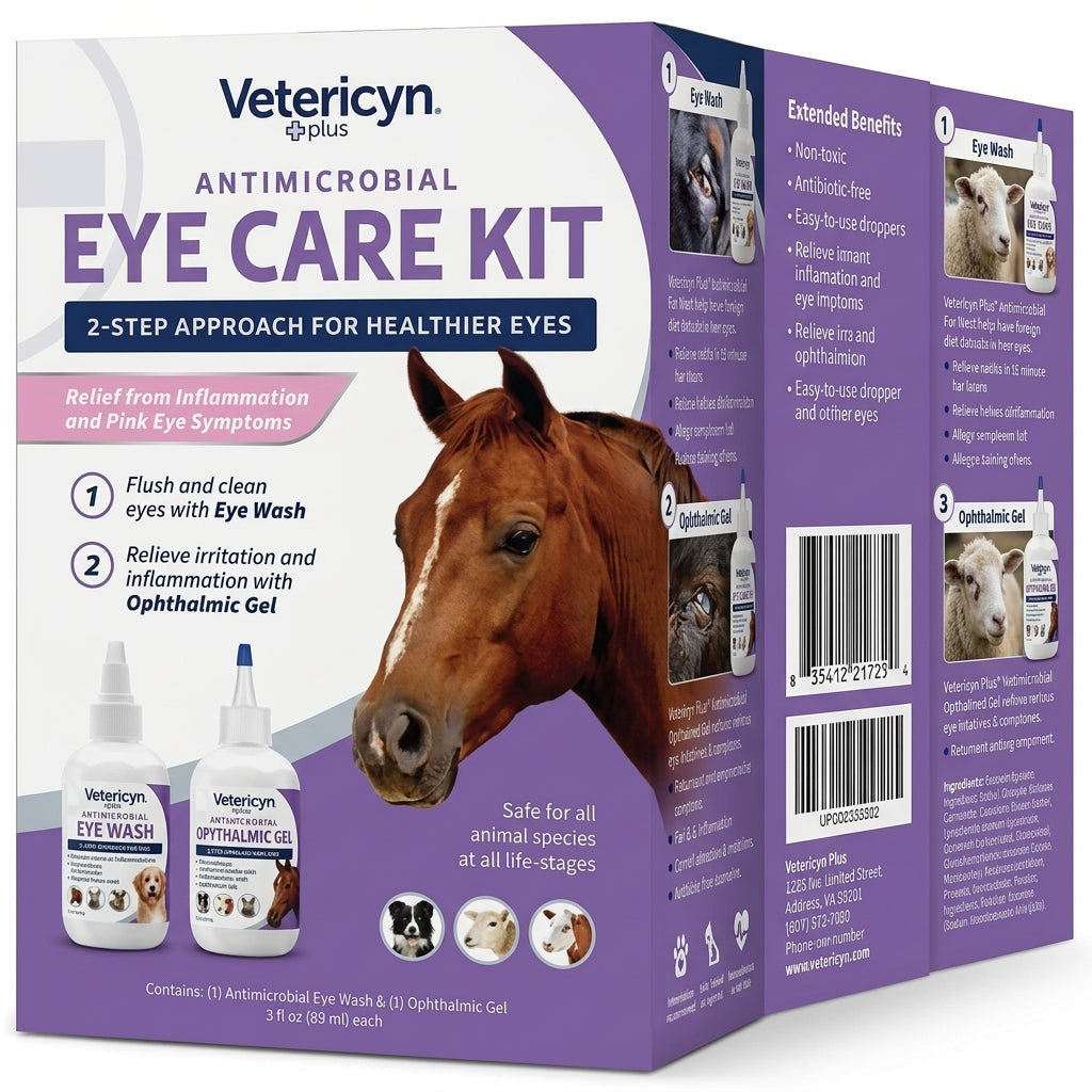 Vetericyn Plus Antimicrobial Eye Care Kit