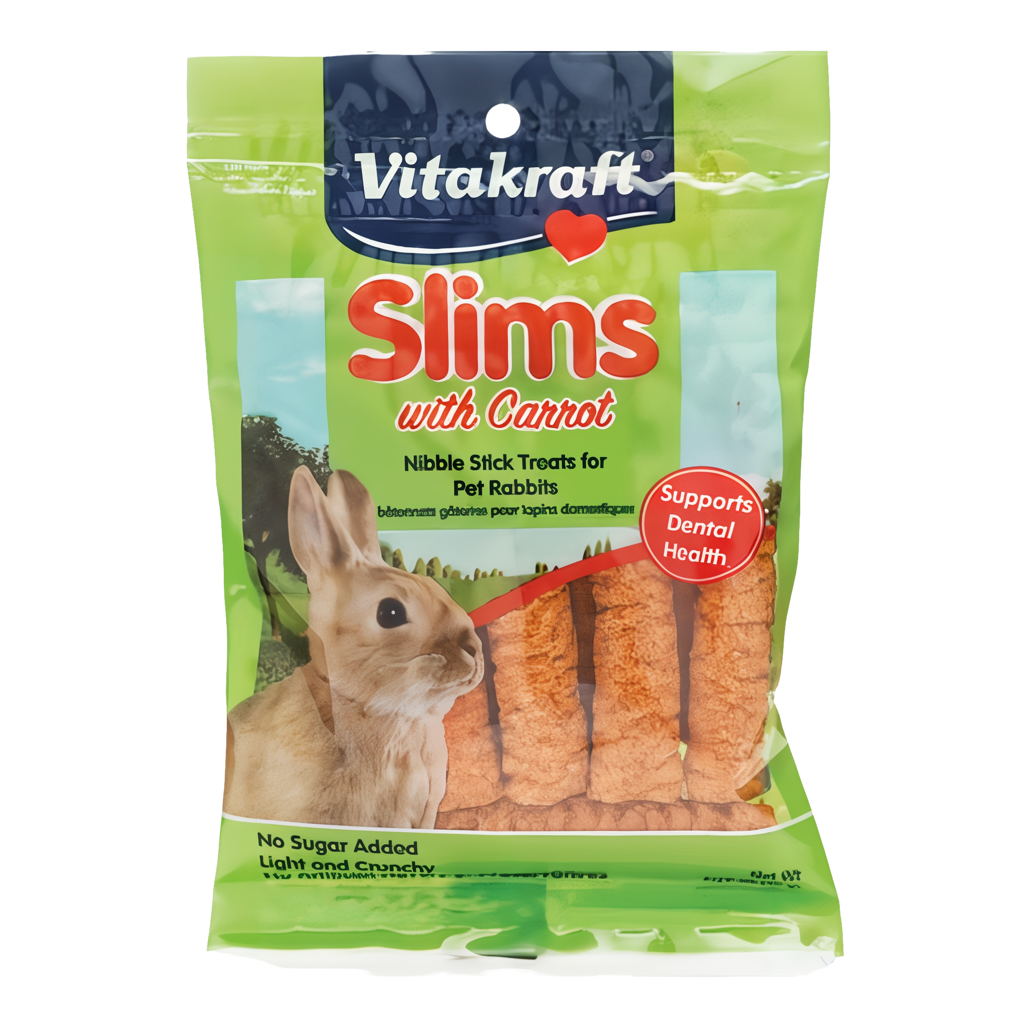 Vitakraft Rabbit Carrot Slims Treat