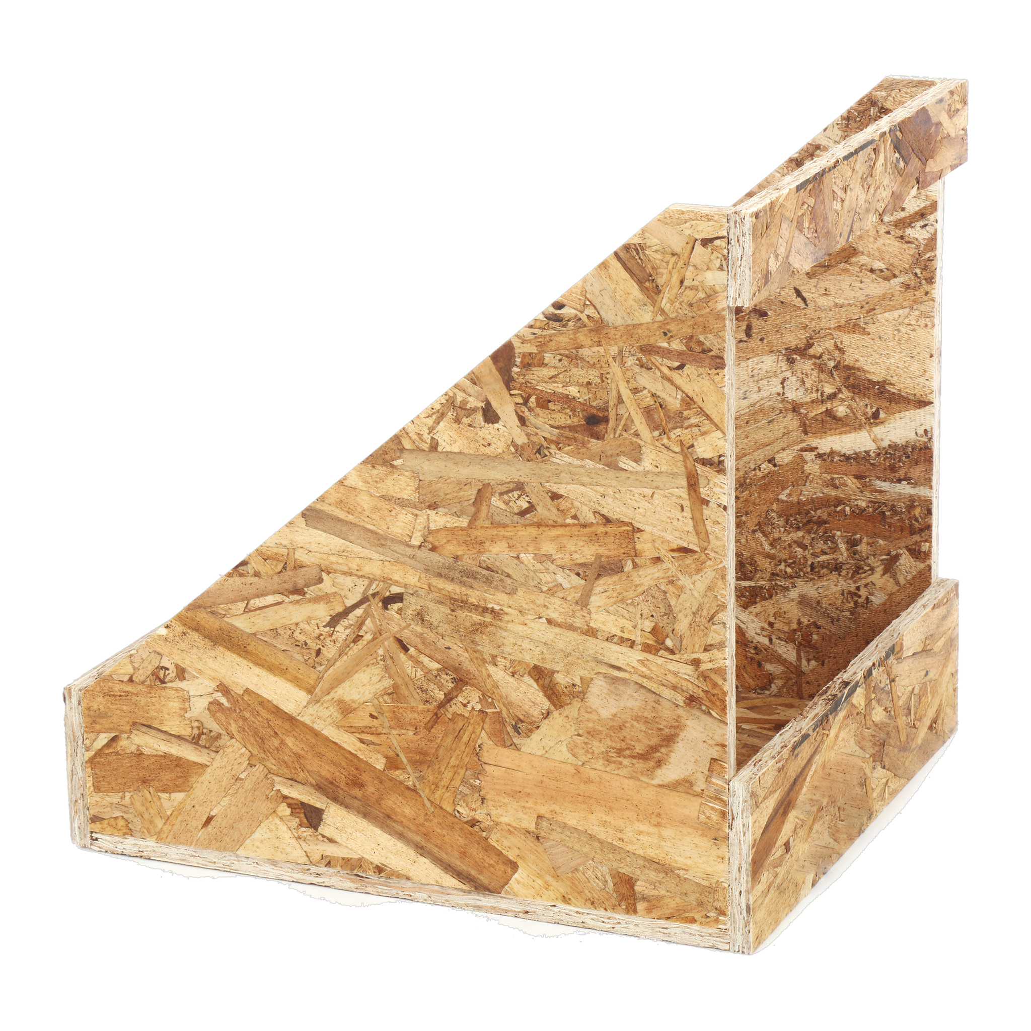 Ware Chicken Nesting Box rear view showing OSB wood construction