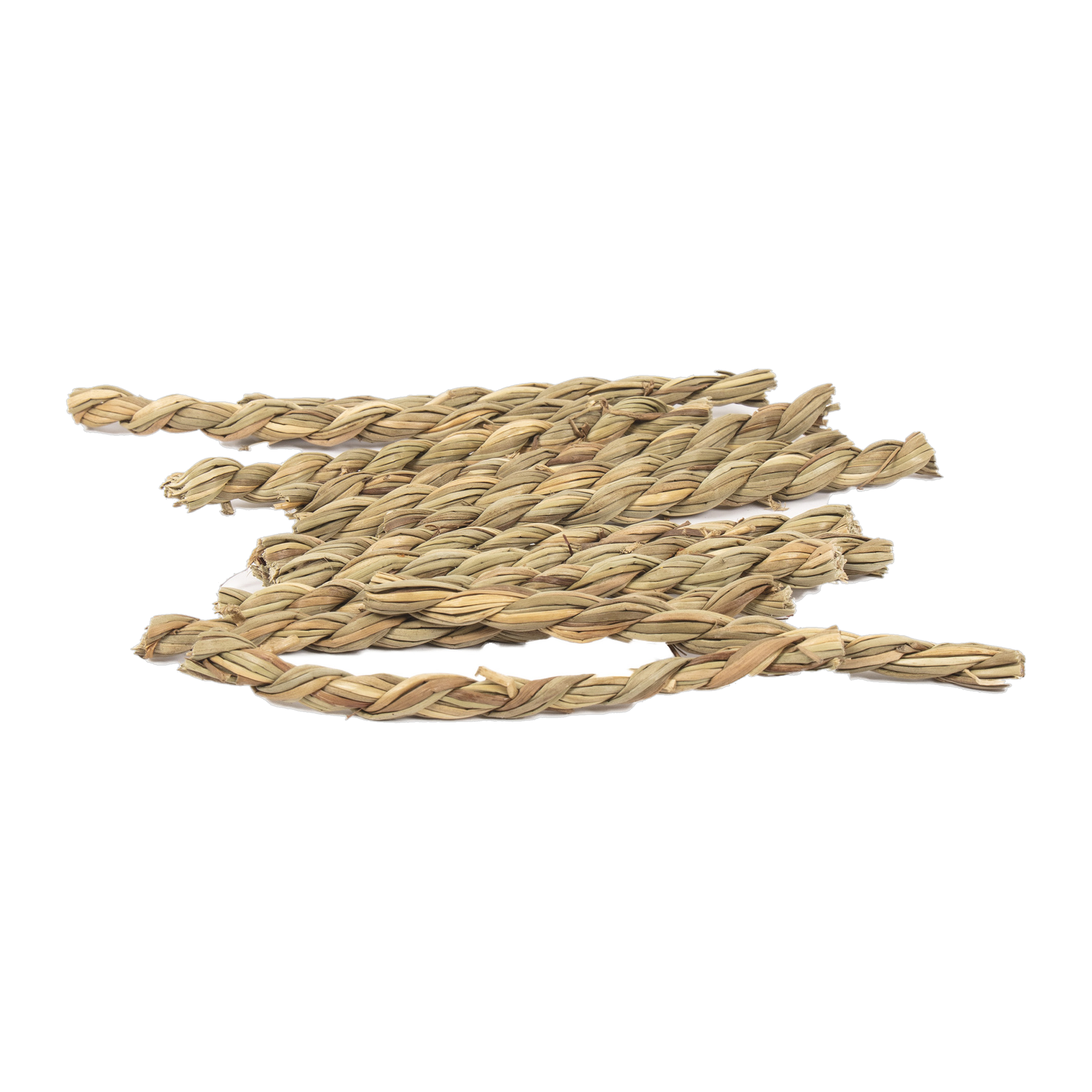 Ware Seagrass Twists braided seagrass chews laid flat