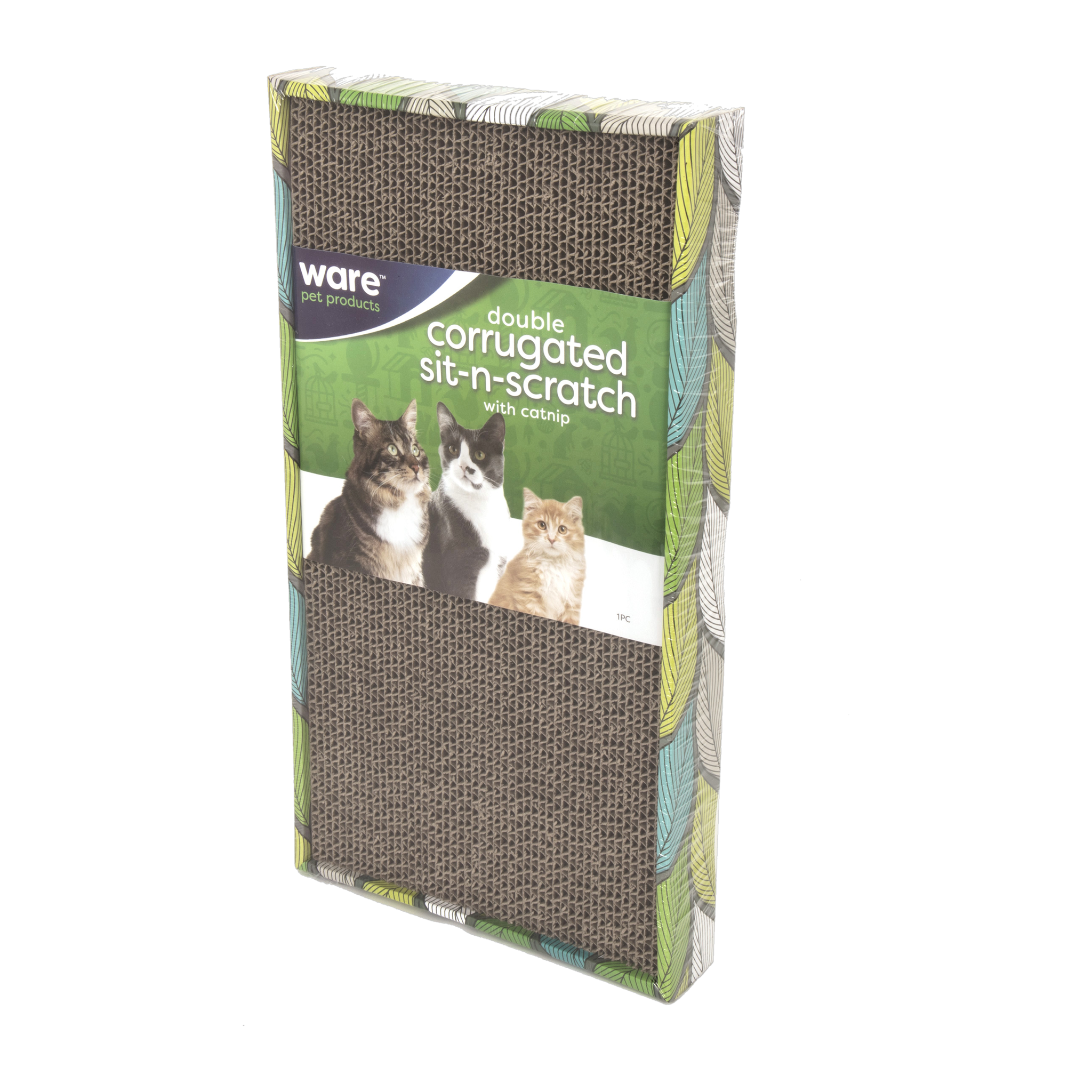 Sit-N-Scratch Double retail box, front