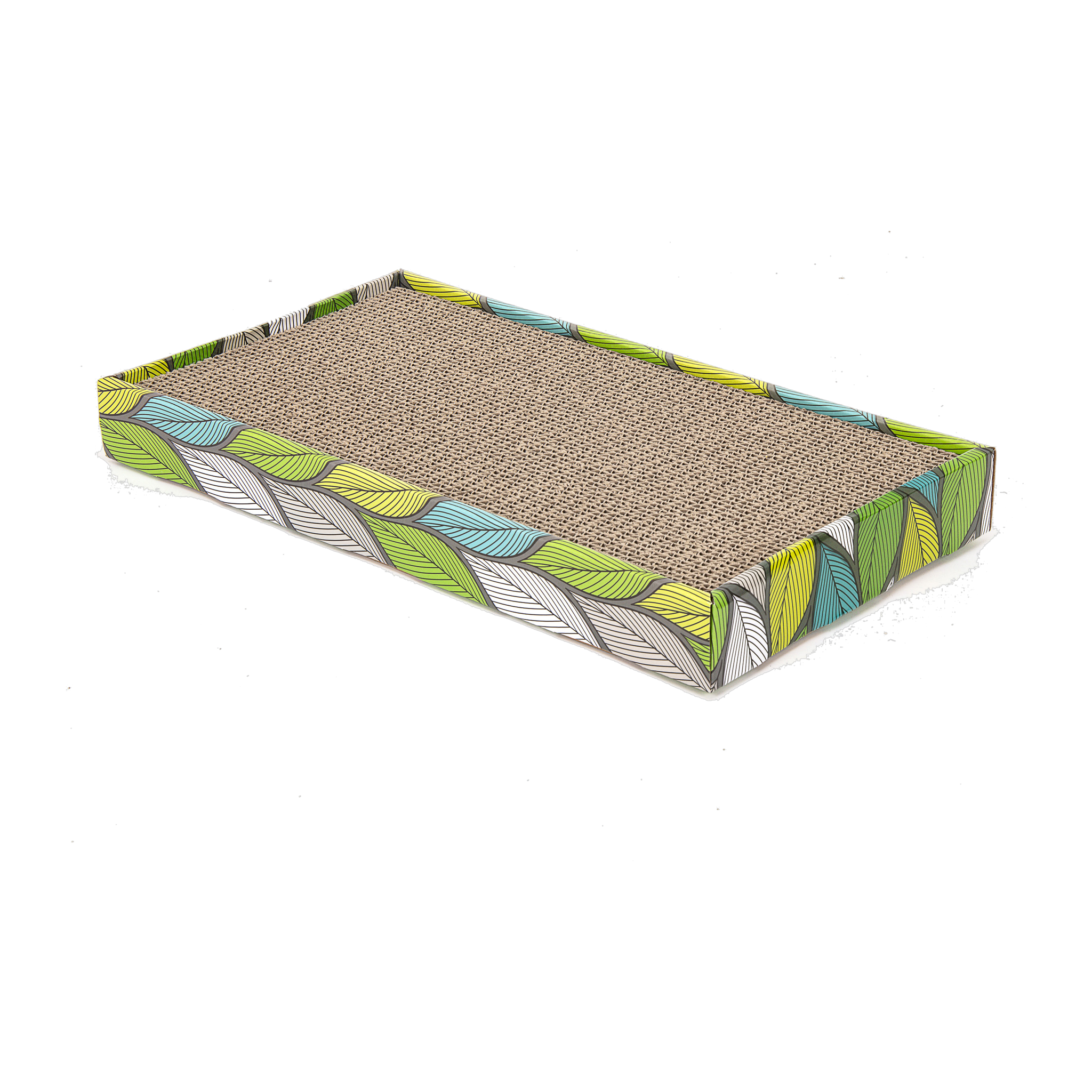 Ware Sit-N-Scratch Double double-wide corrugated cat scratcher