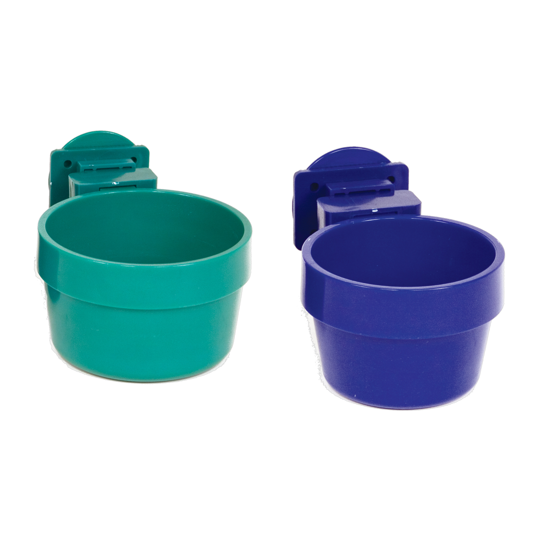 Ware Slide-N-Lock Pet Crocks in assorted green and blue colors