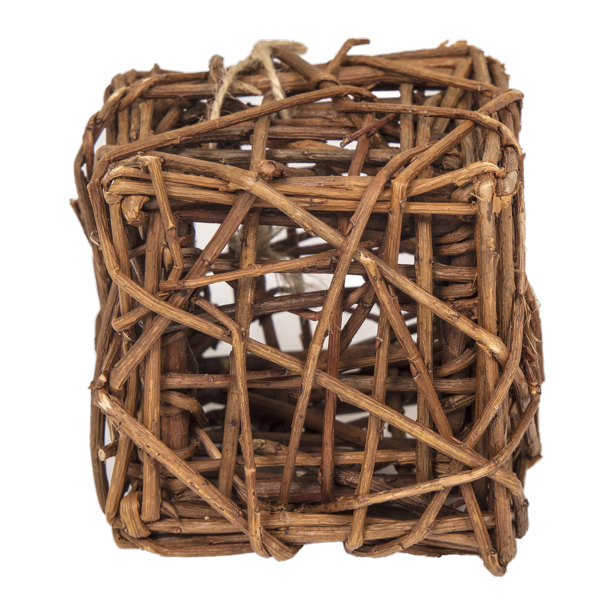 Ware Willow Chew Cube woven willow branches side view