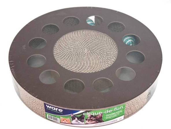 Cirque-De-Fun Corrugated Cat Toy