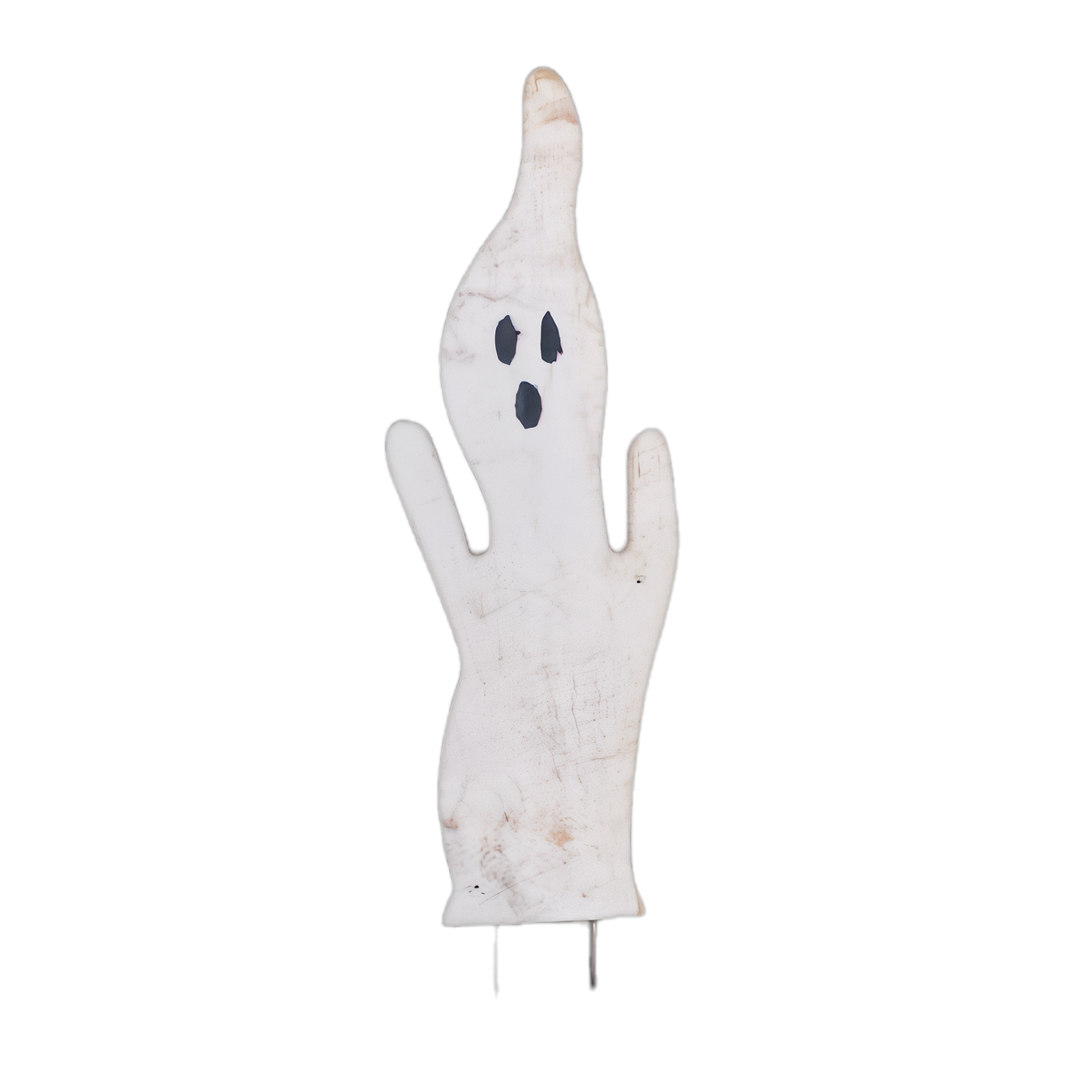 Ghost on Metal Rods — Amish handmade wooden fall decor by Woodland Country Creations