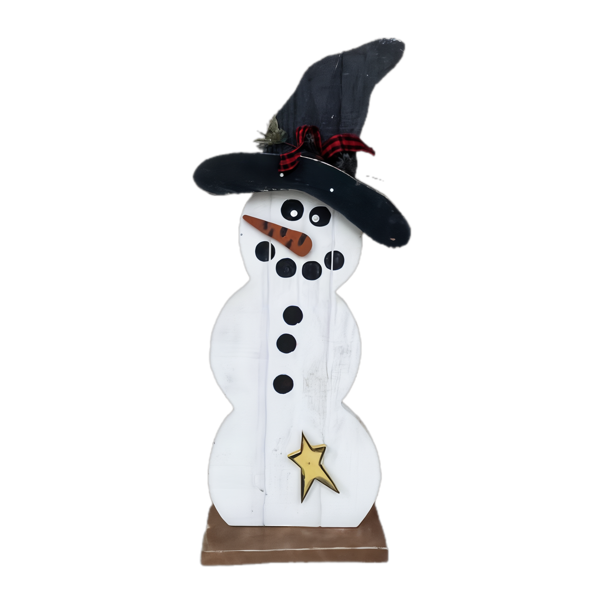 Pumpkin-Snowman Reversible — snowman side