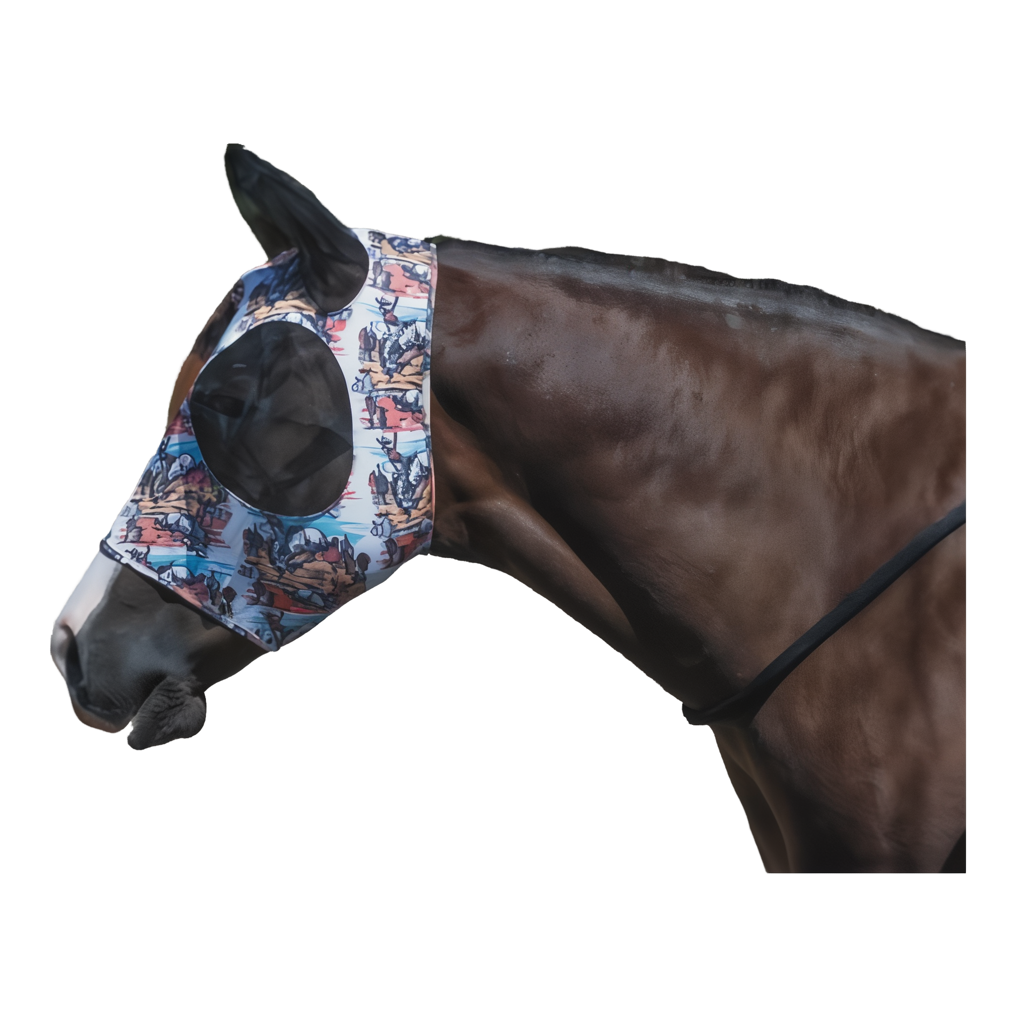 Weaver Equine Synergy Powered by Coolcore Equine Lycra Fly Mask