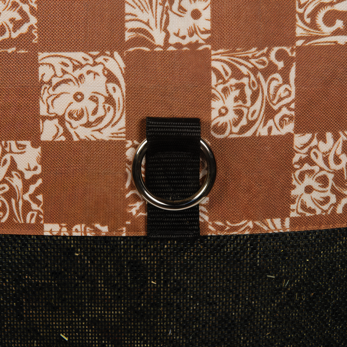Weaver Leather Patterned Polyester Hay Bag -- detail