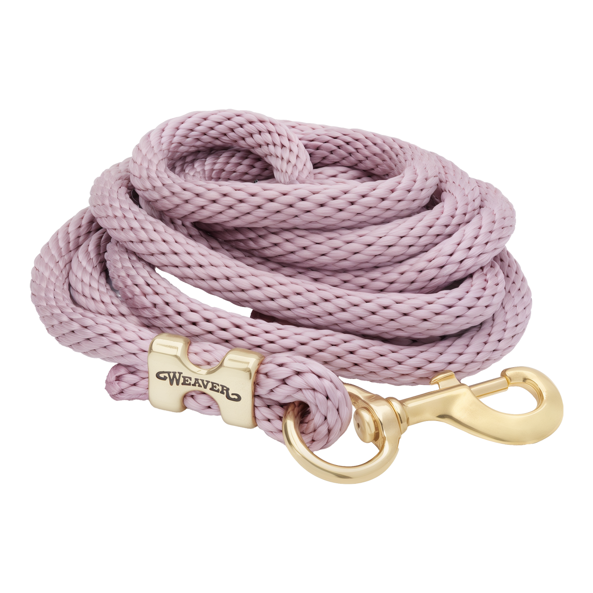 Weaver Leather Poly Lead Rope with Solid Brass 225 Snap 10 ft -- product image