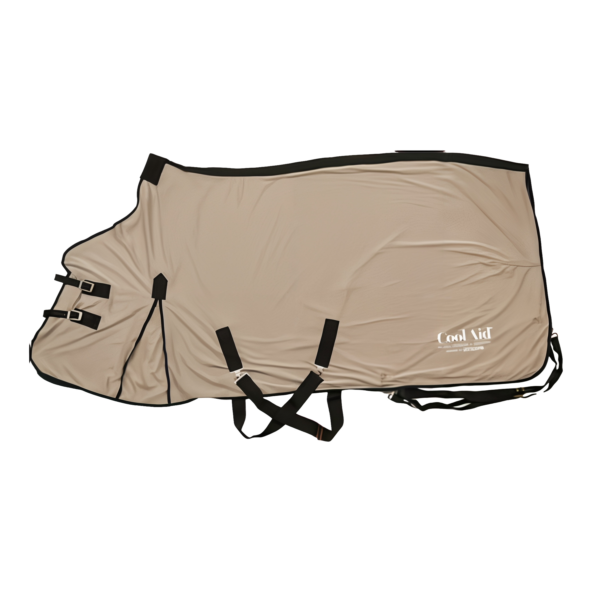 Tan 84-inch Weaver Leather Coolcore Cooling Blanket for livestock.