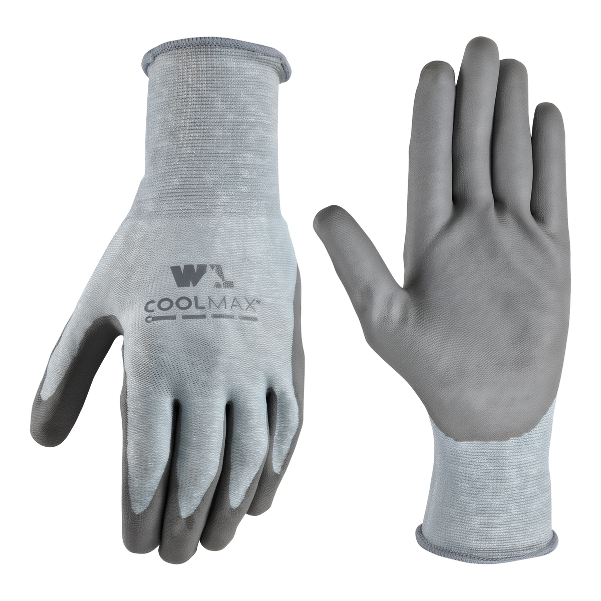 Wells Lamont Men's COOLMAX PU Coated Grip Gloves -- product image