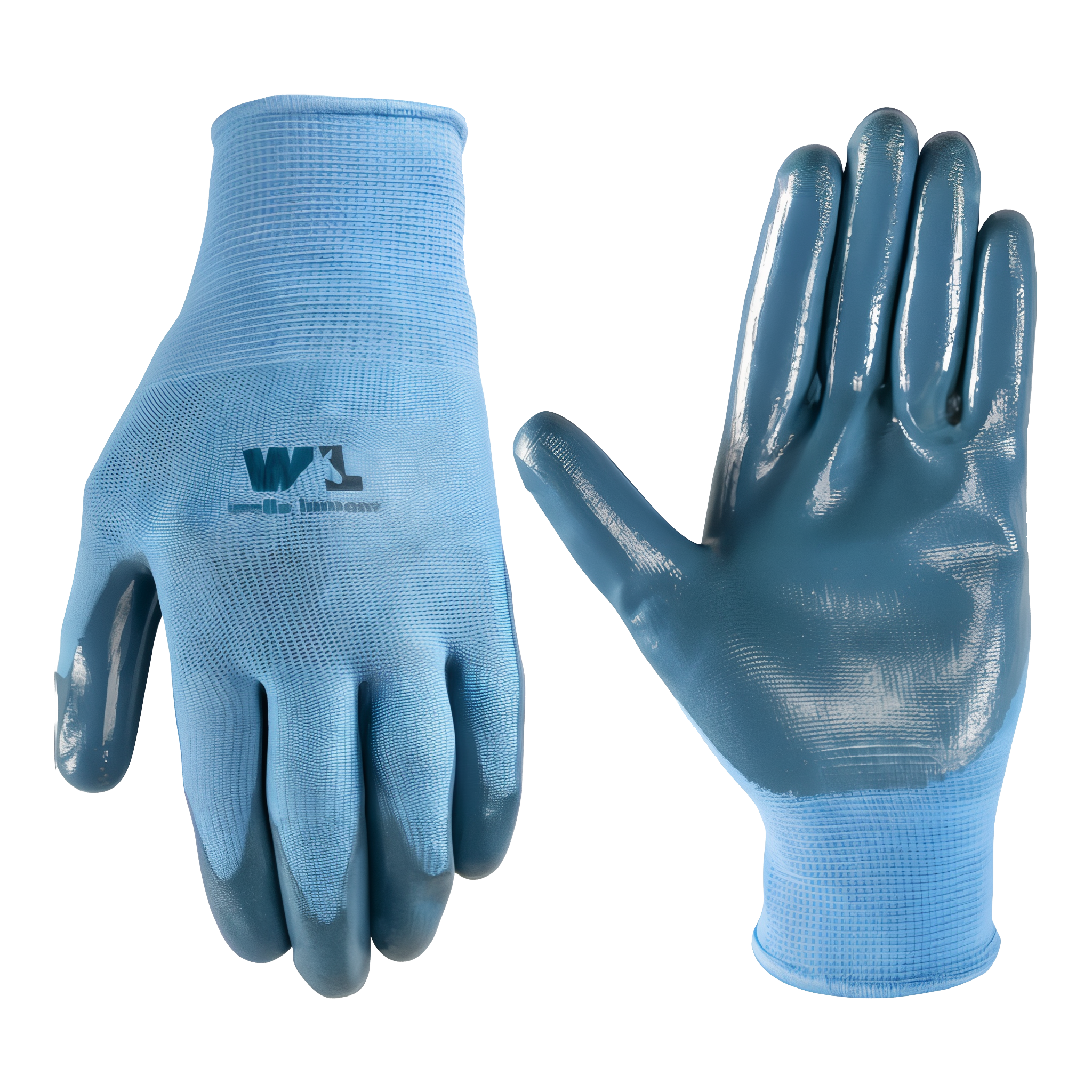 Womens Outdoor Botanical Gardening Gloves in Purple, Size Large #Purple#Large