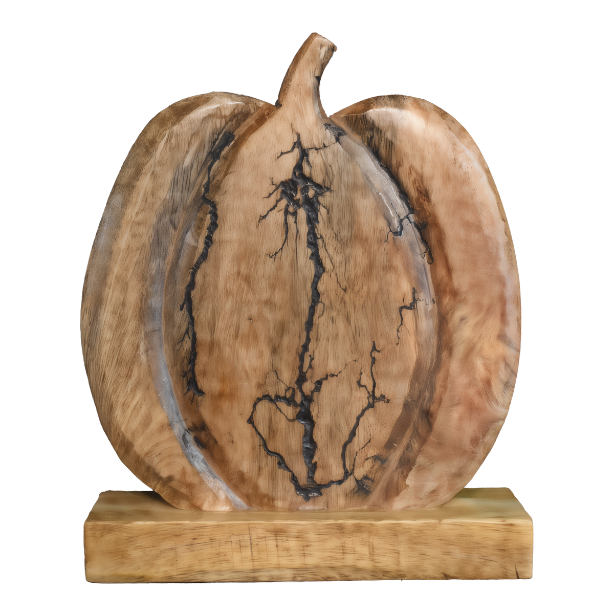 Wholesale Home Decor Crackle Pumpkin 9 in -- product image