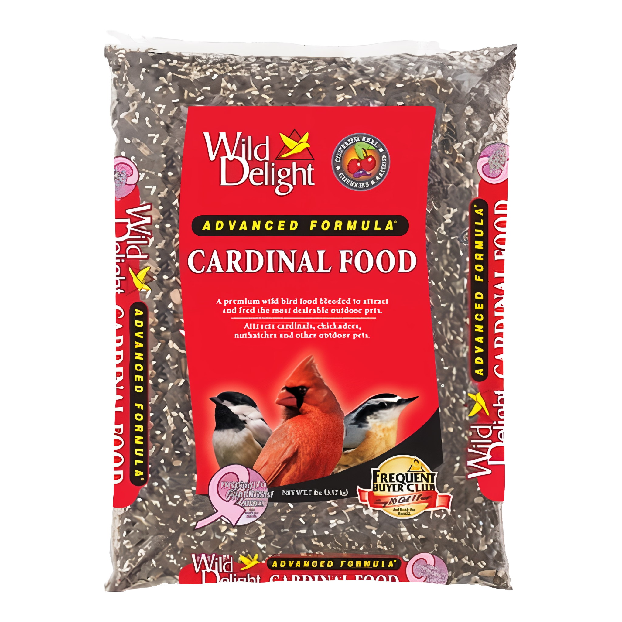 Birdfood Cardinal 7 lb bag, perfect for attracting cardinals.