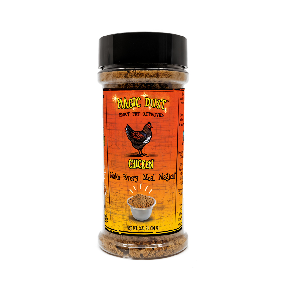 Wild Meadow Farms Magic Dust Meal Topper for Dogs and Cats -- chicken jar render