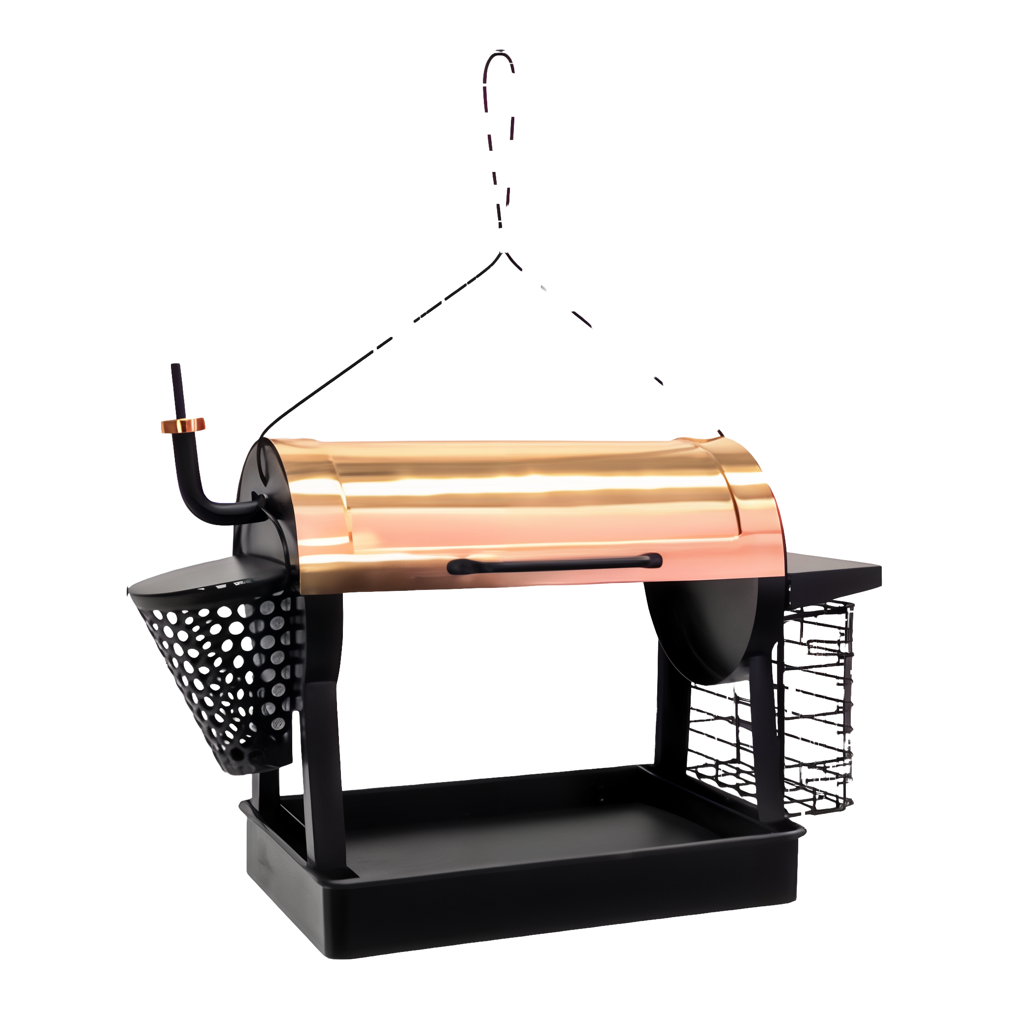 Panacea Woodlink Metal 4-in-1 Smoker Grill Bird Feeder