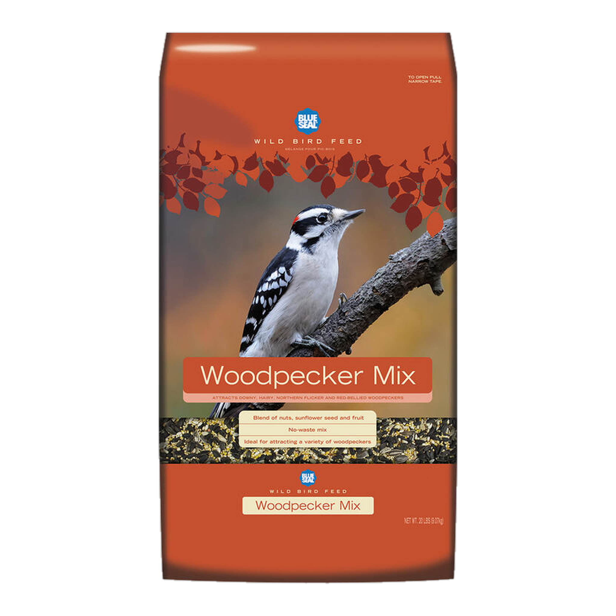 Blue Seal Woodpecker Mix Premium Wild Bird Seed 20 LB