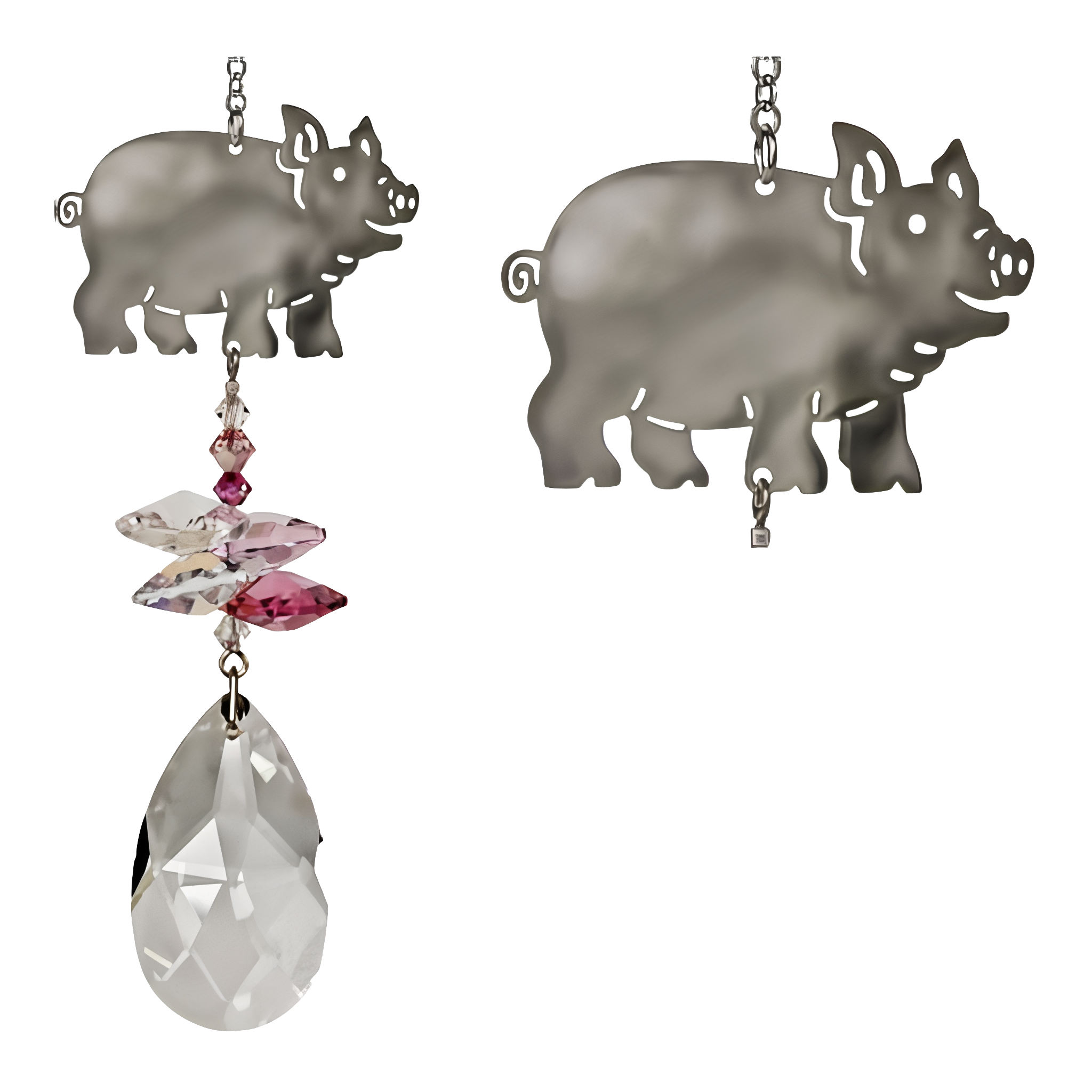 Woodstock Crystal Suncatchers Crystal Fantasy Pig Crystal Wind Chimes