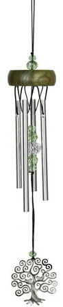 Woodstock Windchimes Chime Fantasy Tree of Life Wind Chimes