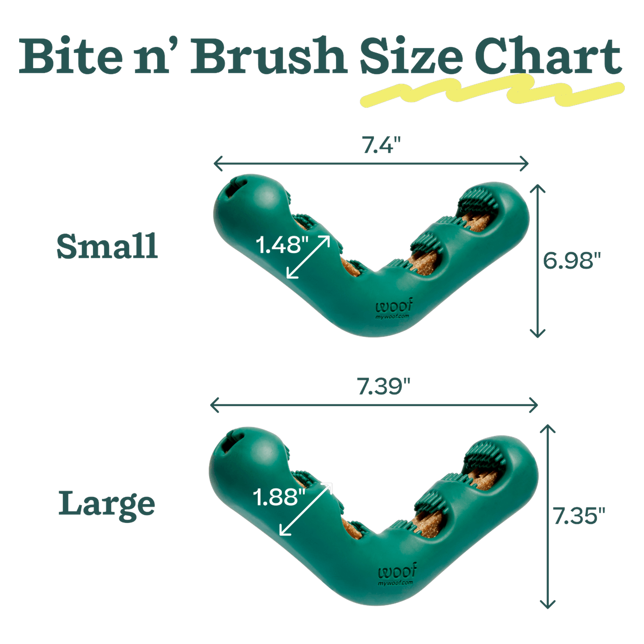 Woof Bite n' Brush dental benefits
