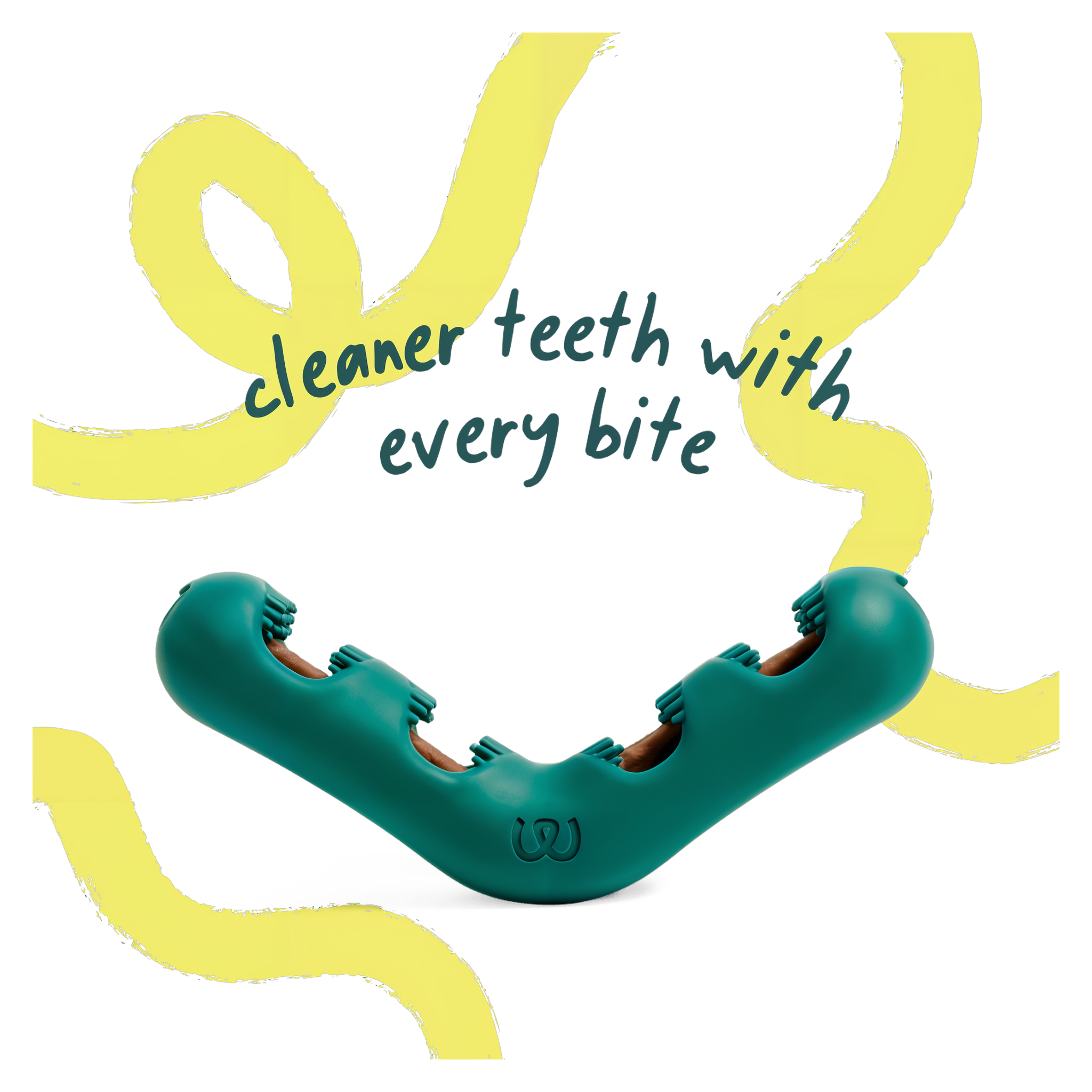 Woof Bite n' Brush dental chew toy for dogs, Large