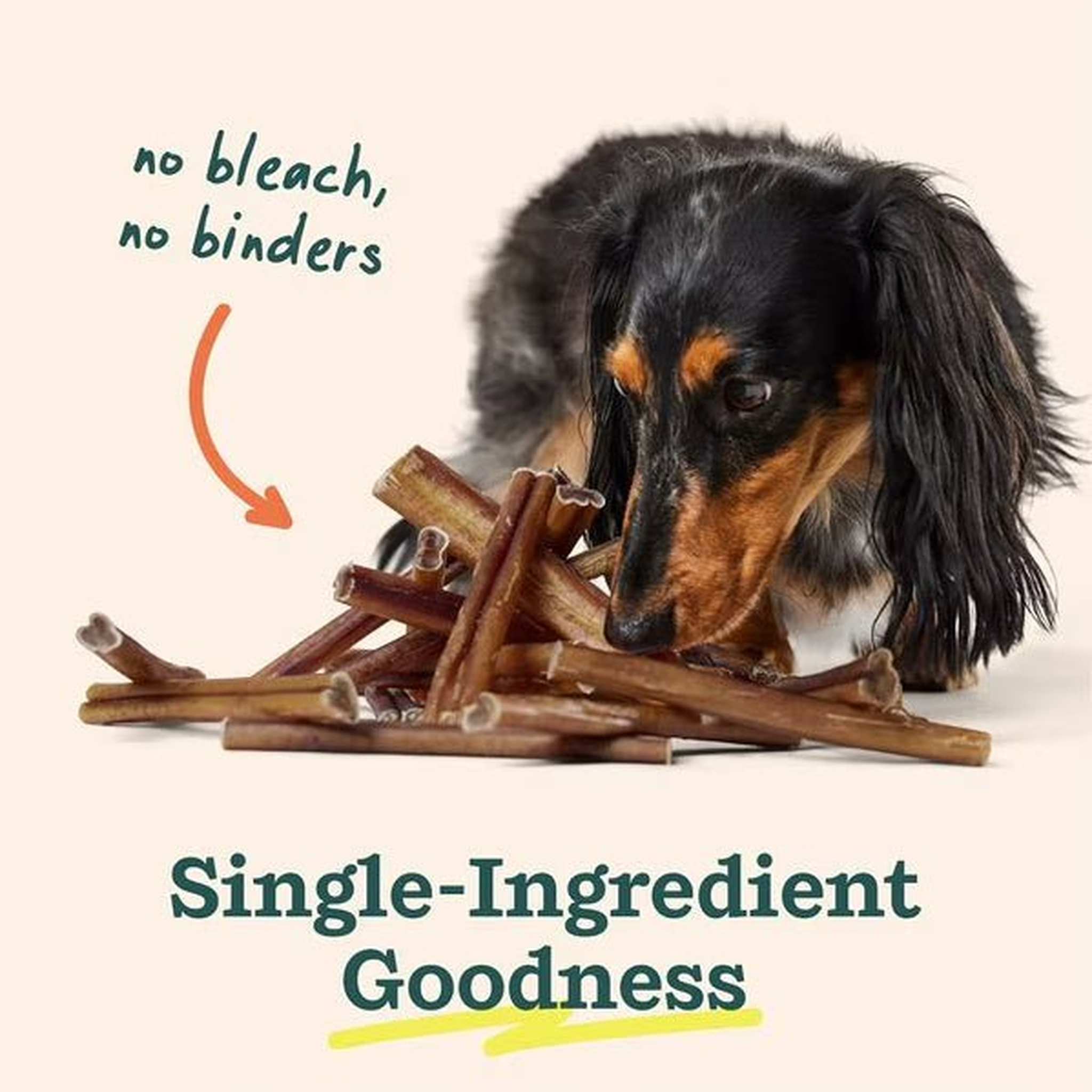 Woof BullySafe Pure Collagen Chews: no bleach, no binders, single-ingredient goodness