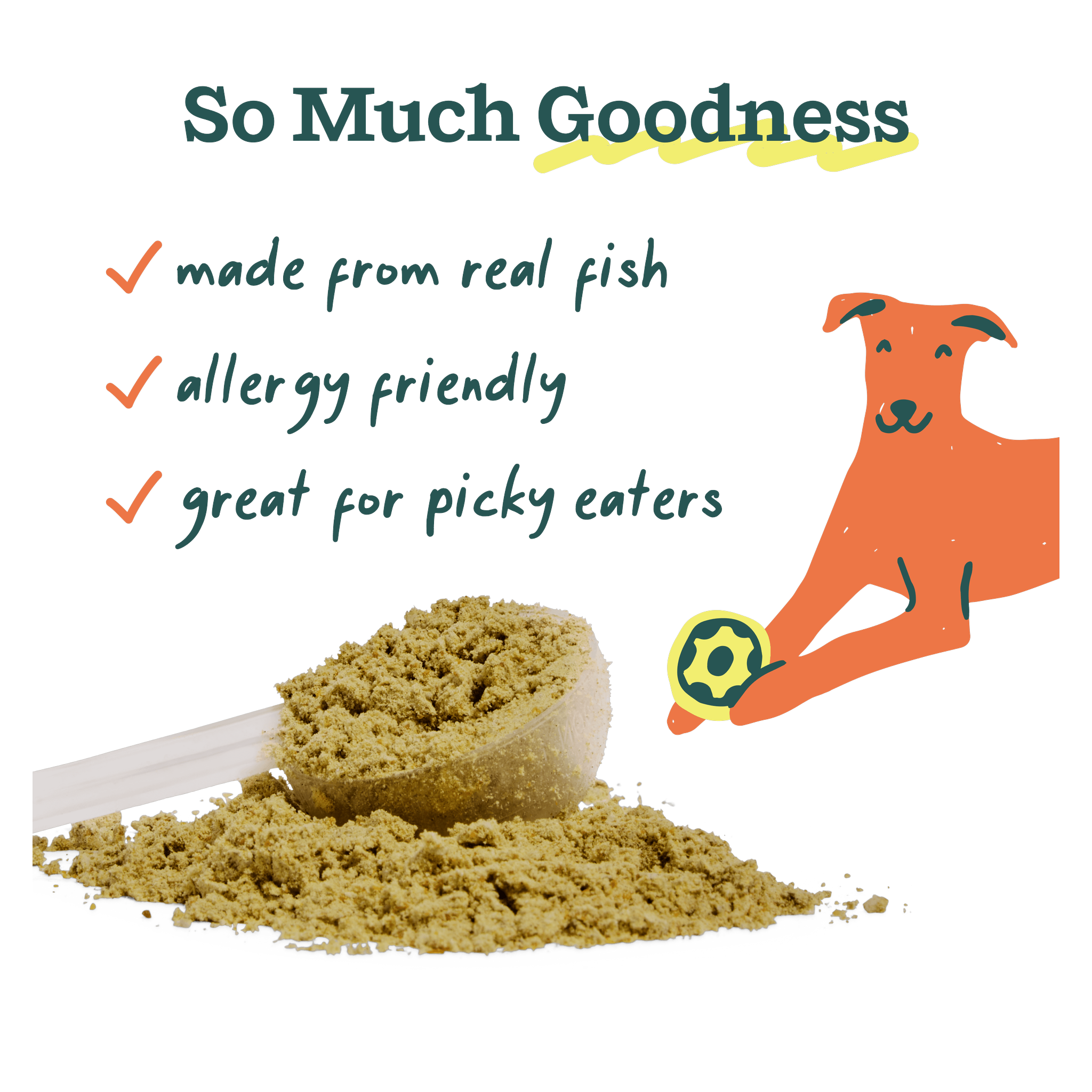 Sushi Roll Mix has no chicken or beef, an allergy-friendly Pupsicle refill
