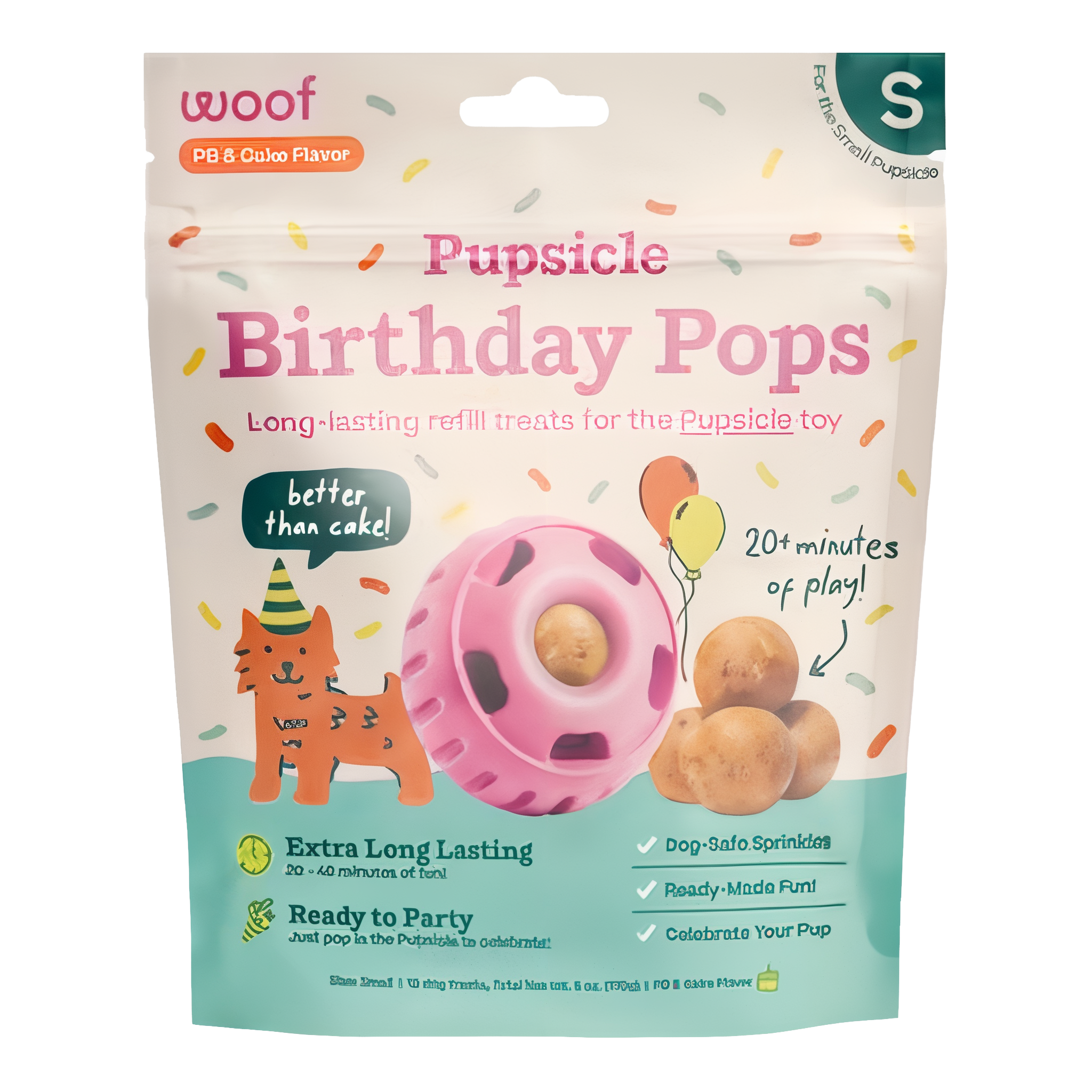 Woof Large Birthday Pupsicle Pops